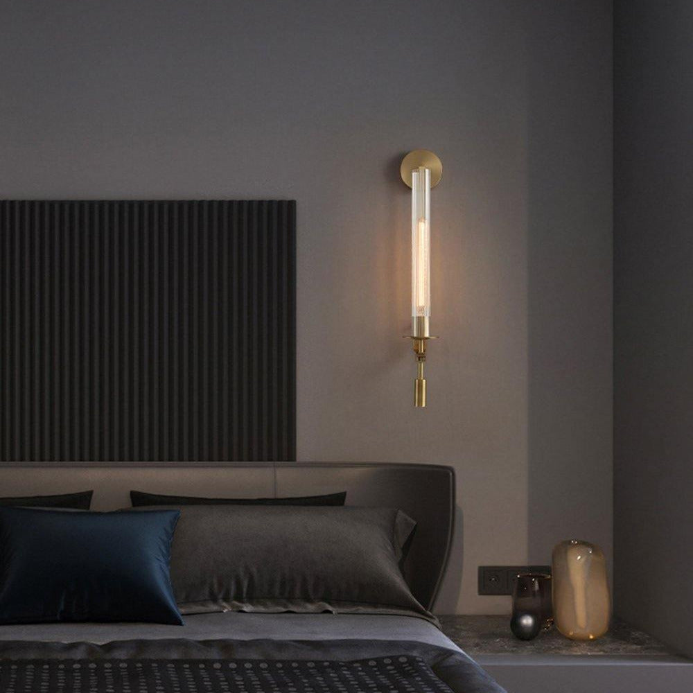 Sienna Glass Indoor Wall Lamp Farmhouse