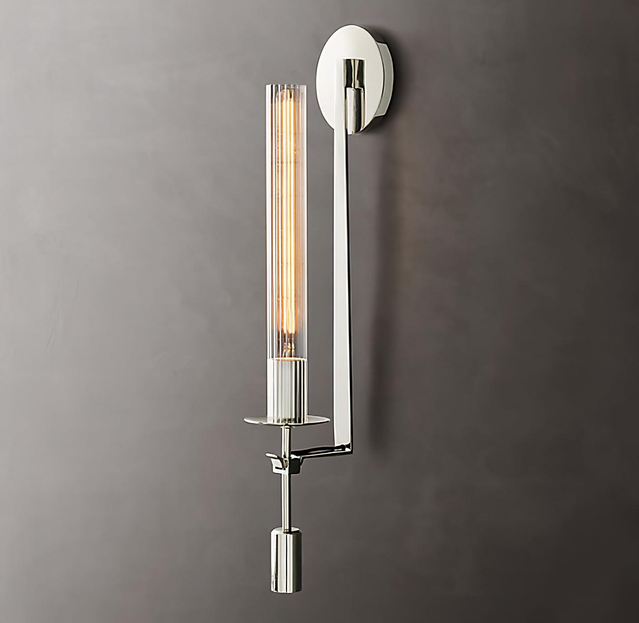 Sienna Glass Indoor Wall Lamp Farmhouse
