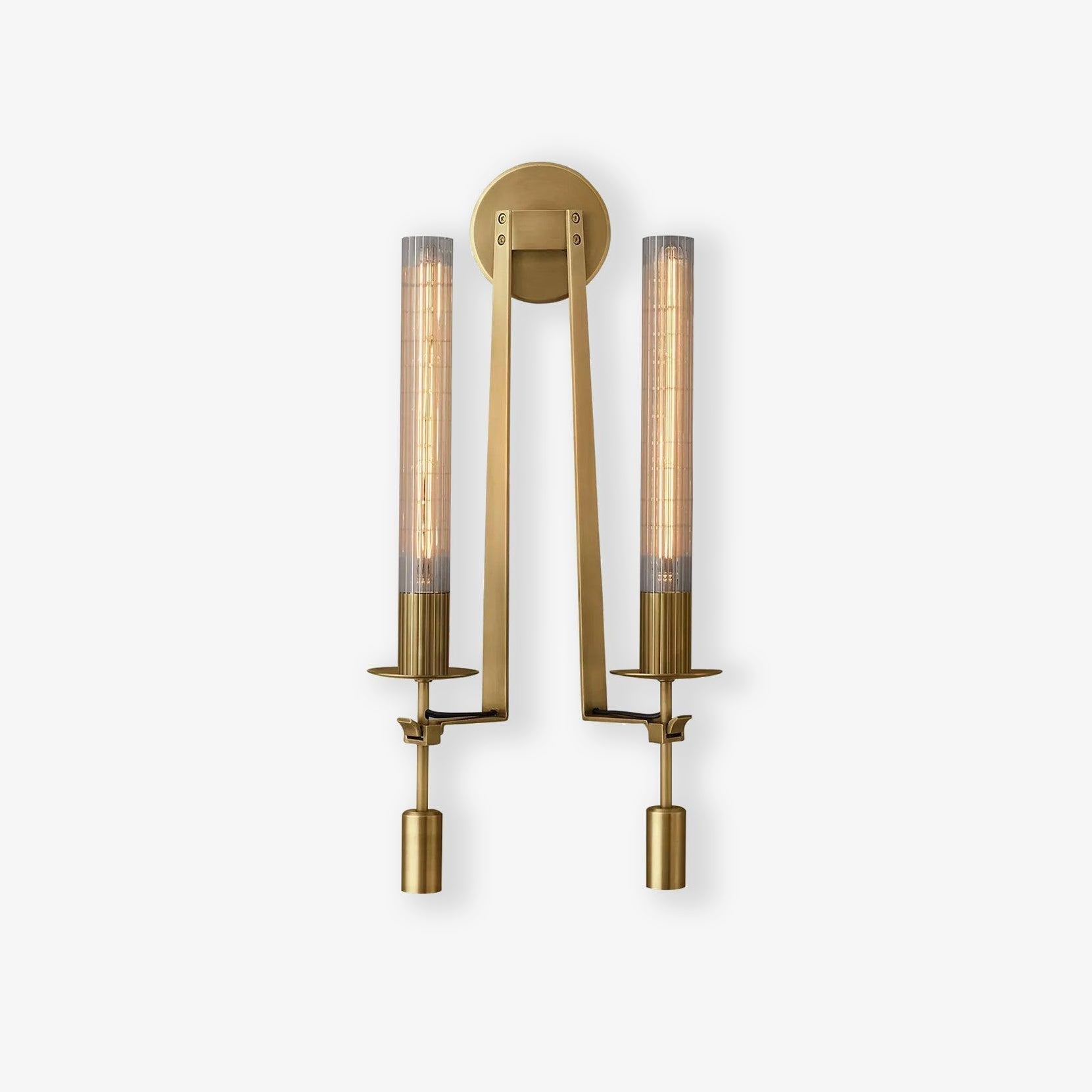 Sienna Glass Indoor Wall Lamp Farmhouse