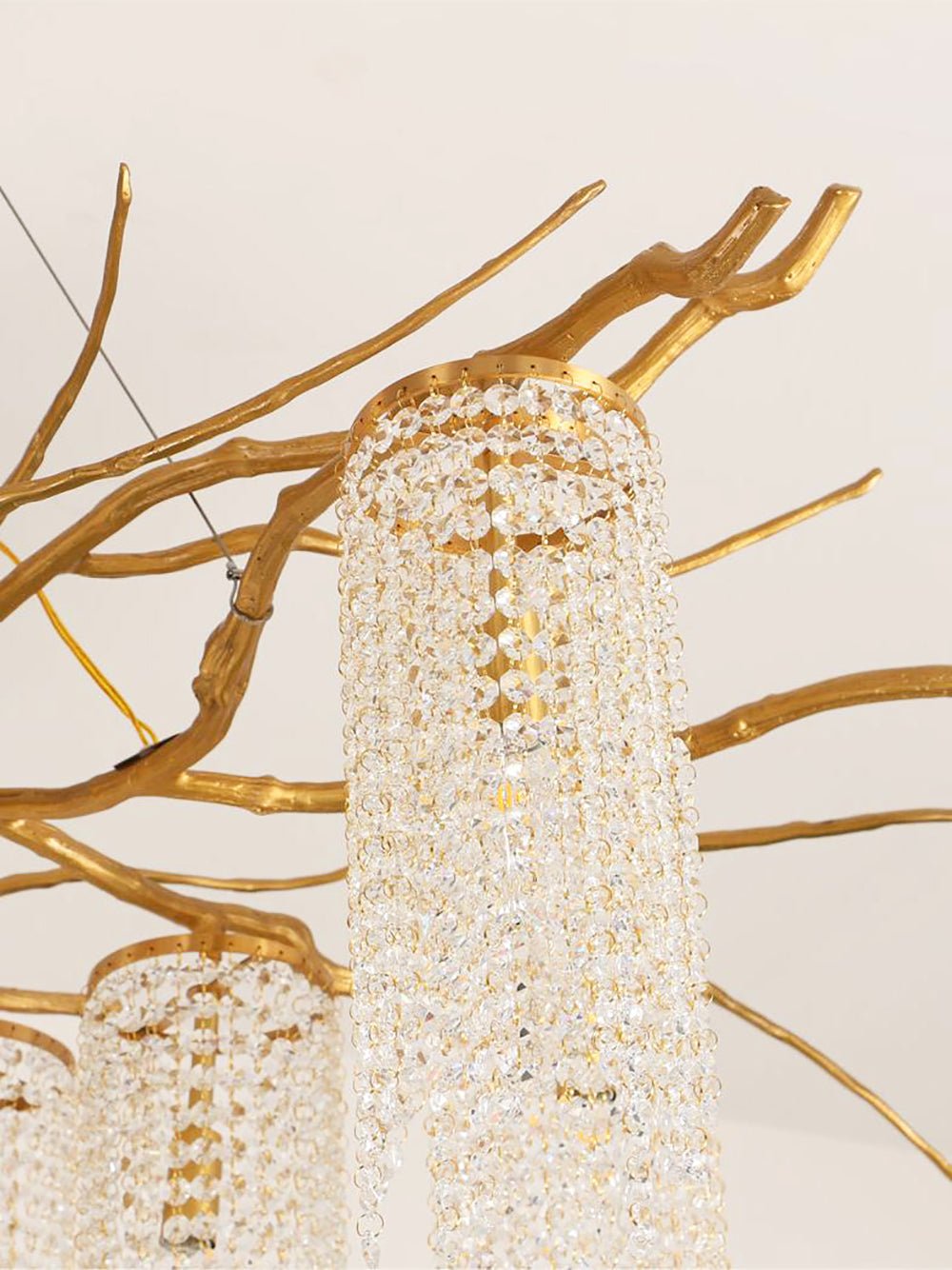 Avvariel Organic Brass Chandelier