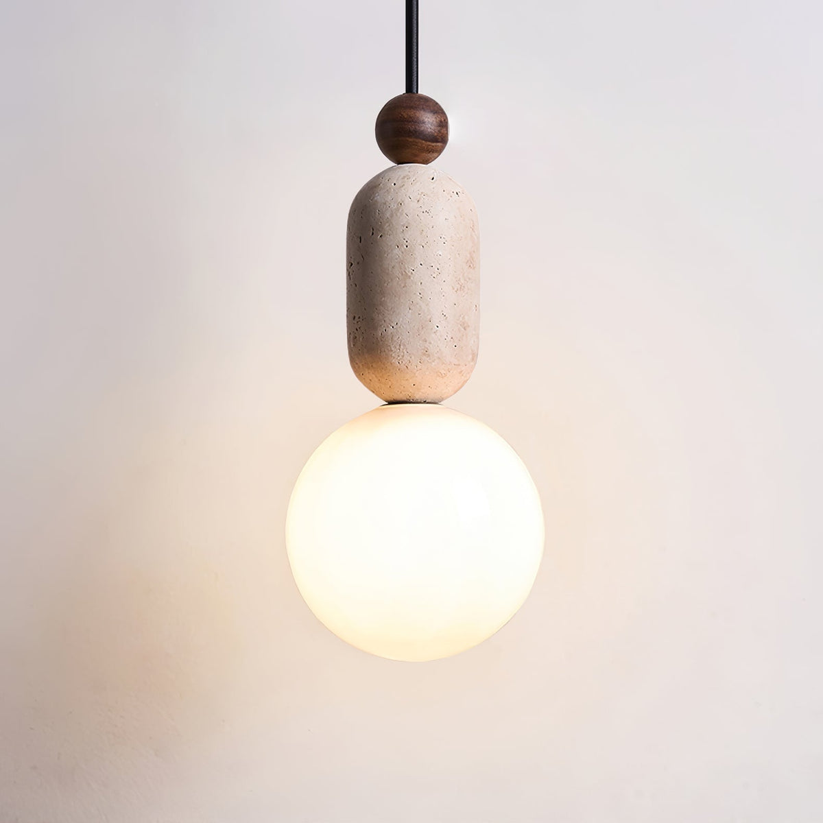 Vaarnii Travertine Pendant Light