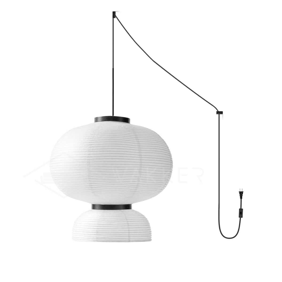 Nyzorora Modern Minimalist Swag Pendant Lamp