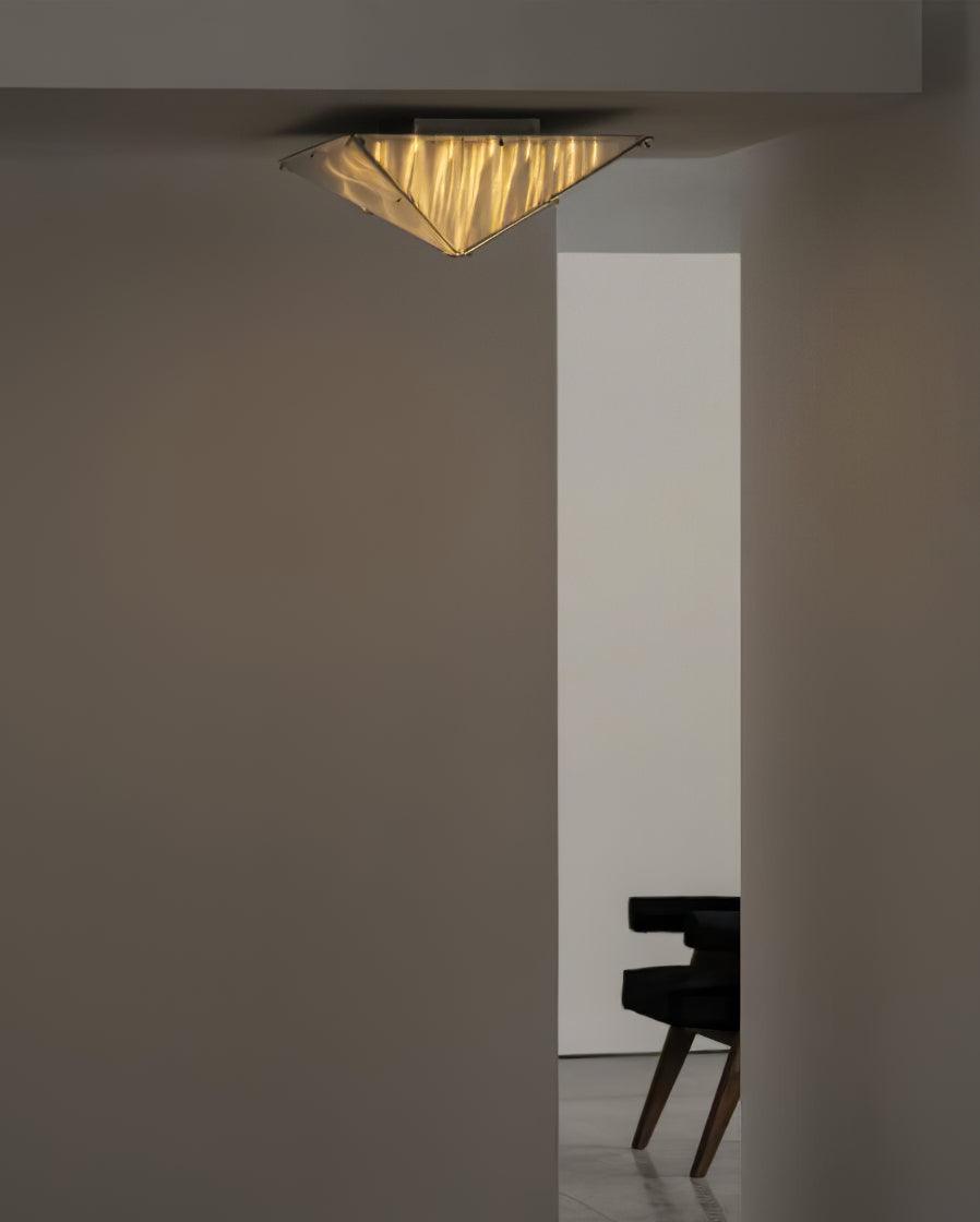 Facet Modern Glass Celing Lamp