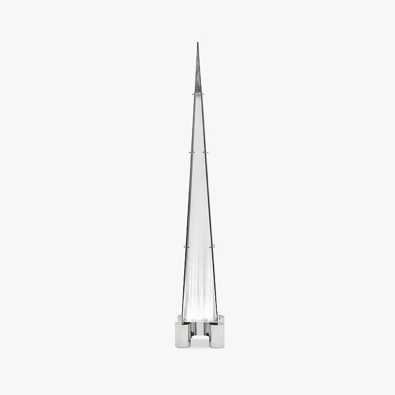 Velelira Modern Glass Floor Lamp