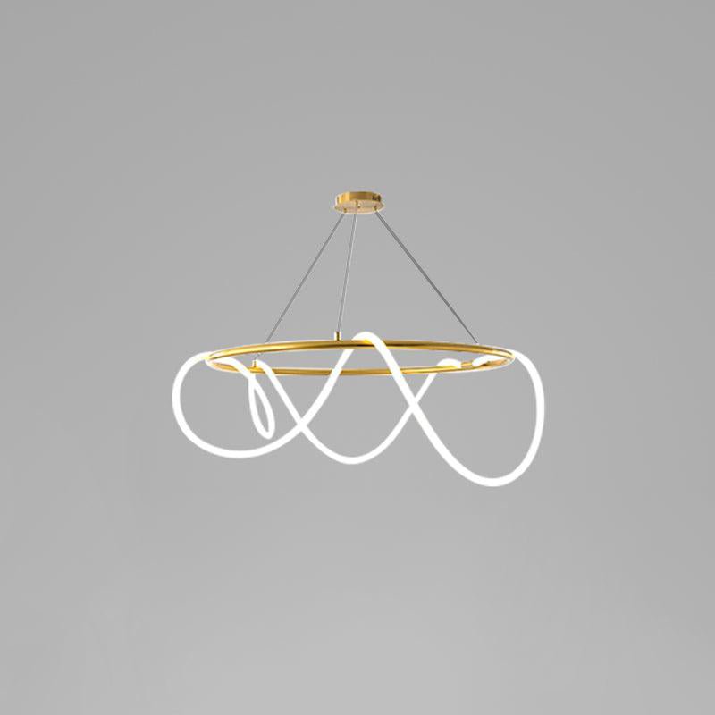 Vocor Chandelier Flexible Silicone Curve Modern Elegant