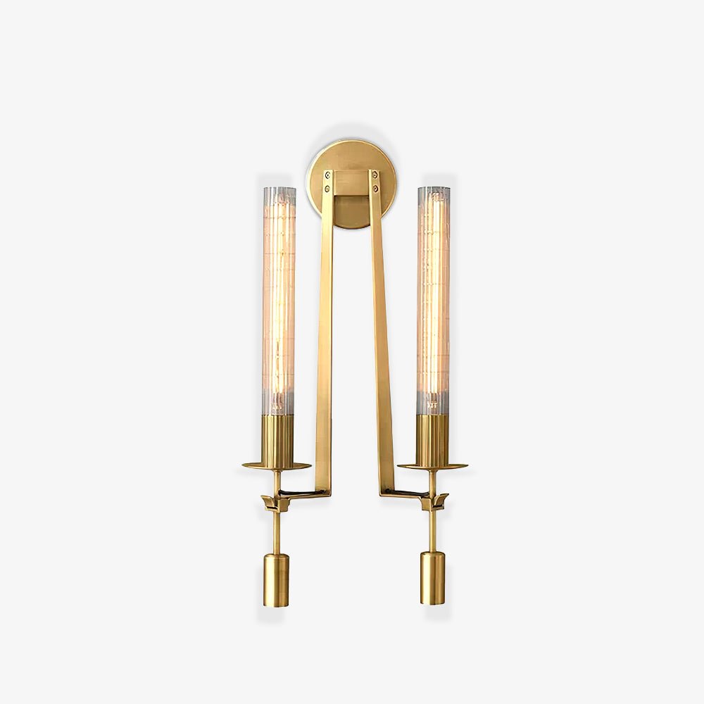 Sienna Glass Indoor Wall Lamp Farmhouse