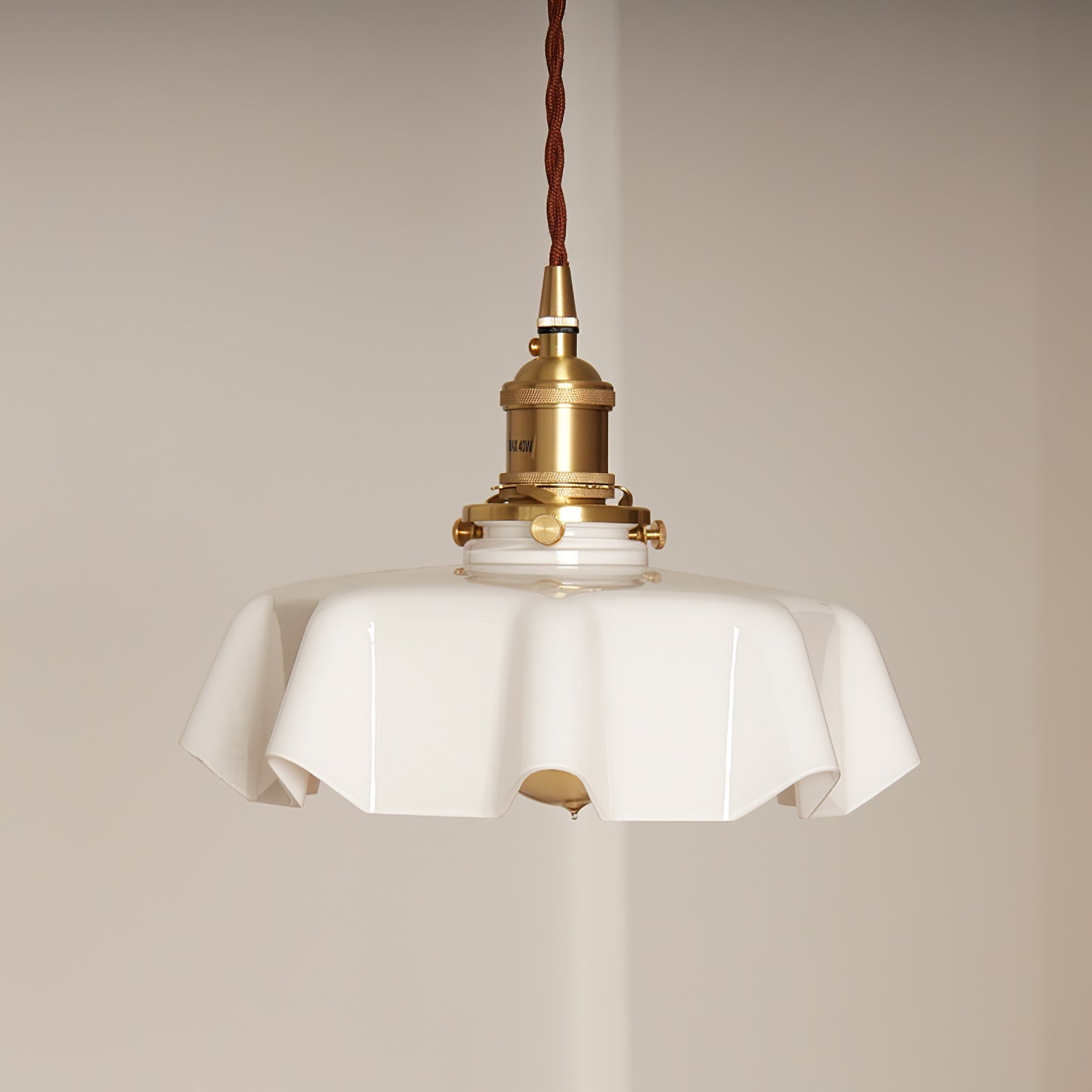 Lustra Pendant Light French Flower for Dining Room - Neutral Decor