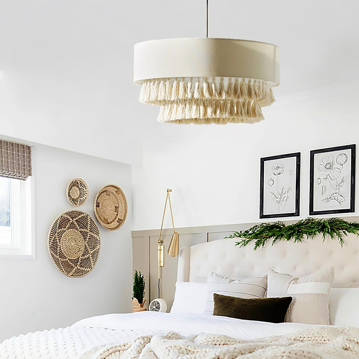 Cicaros Postmodern Luxury Fabric Pendant Lamp