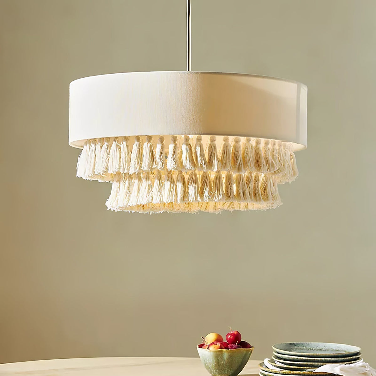 Cicaros Postmodern Luxury Fabric Pendant Lamp