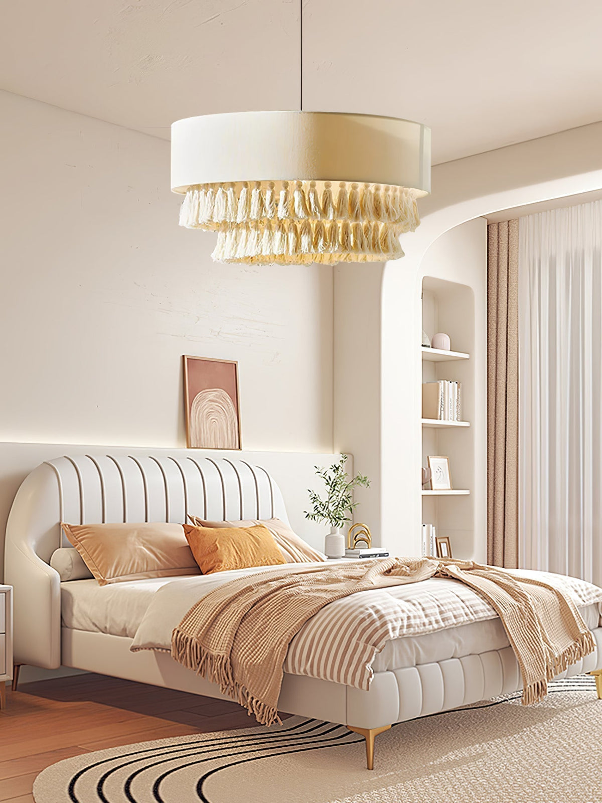 Cicaros Postmodern Luxury Fabric Pendant Lamp