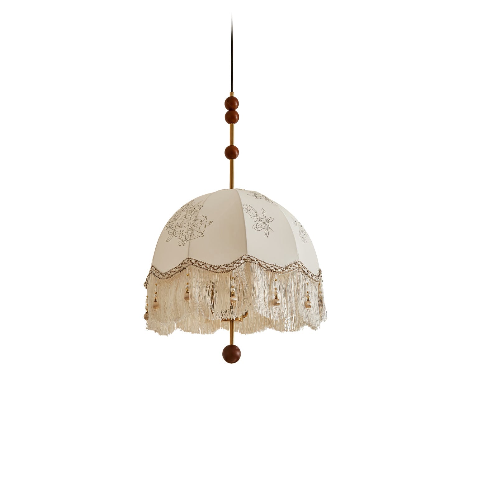 Banell Unique Elegance Fringe Pendant Lamp
