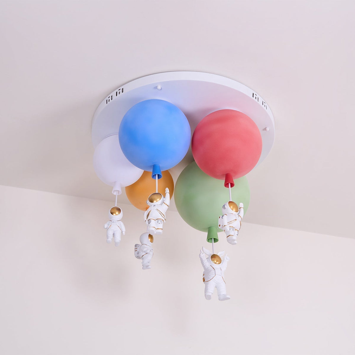 Gorvin Frosted Balloon Combination Ceiling Lamp