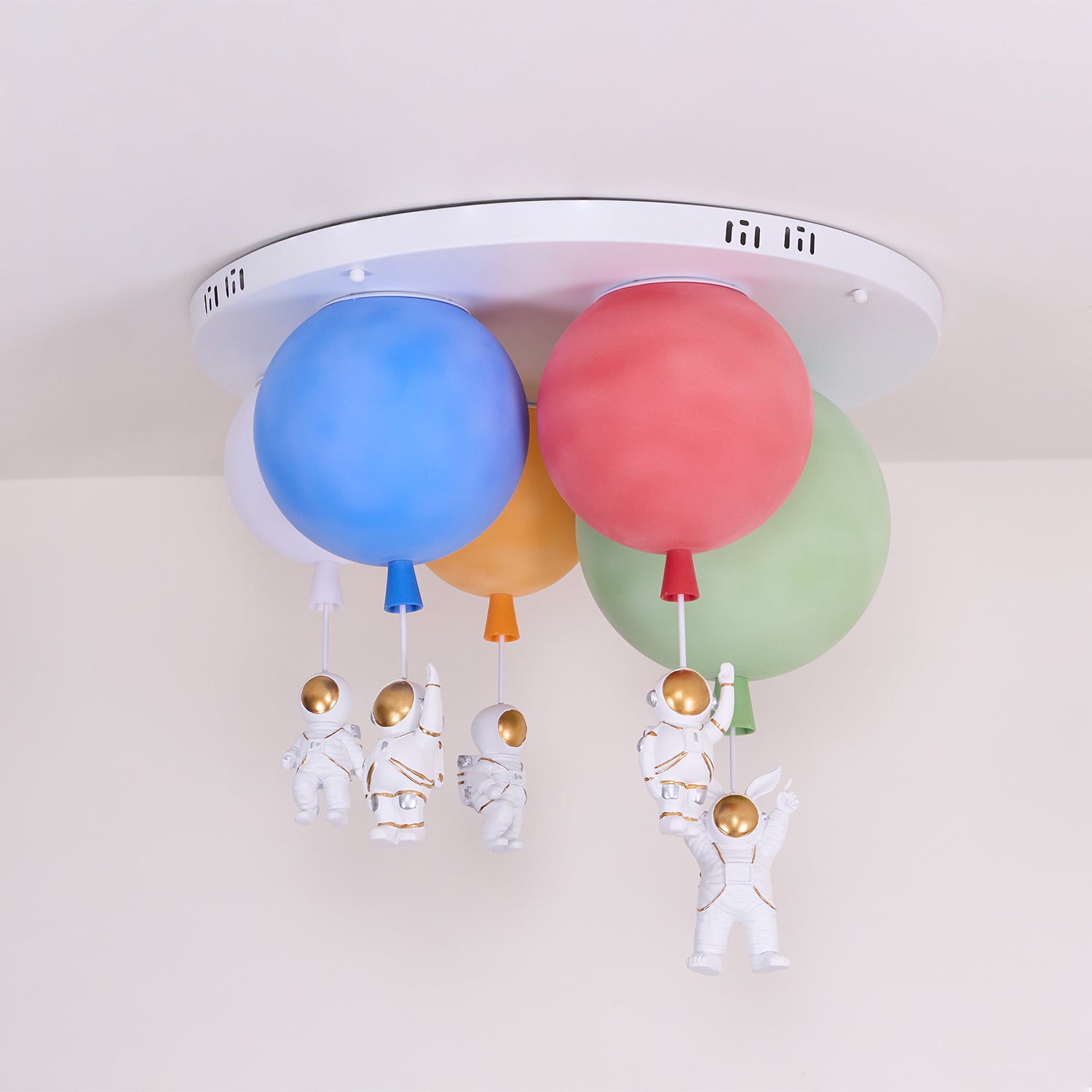 Gorvin Frosted Balloon Combination Ceiling Lamp