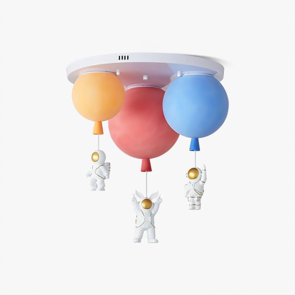 Gorvin Frosted Balloon Combination Ceiling Lamp