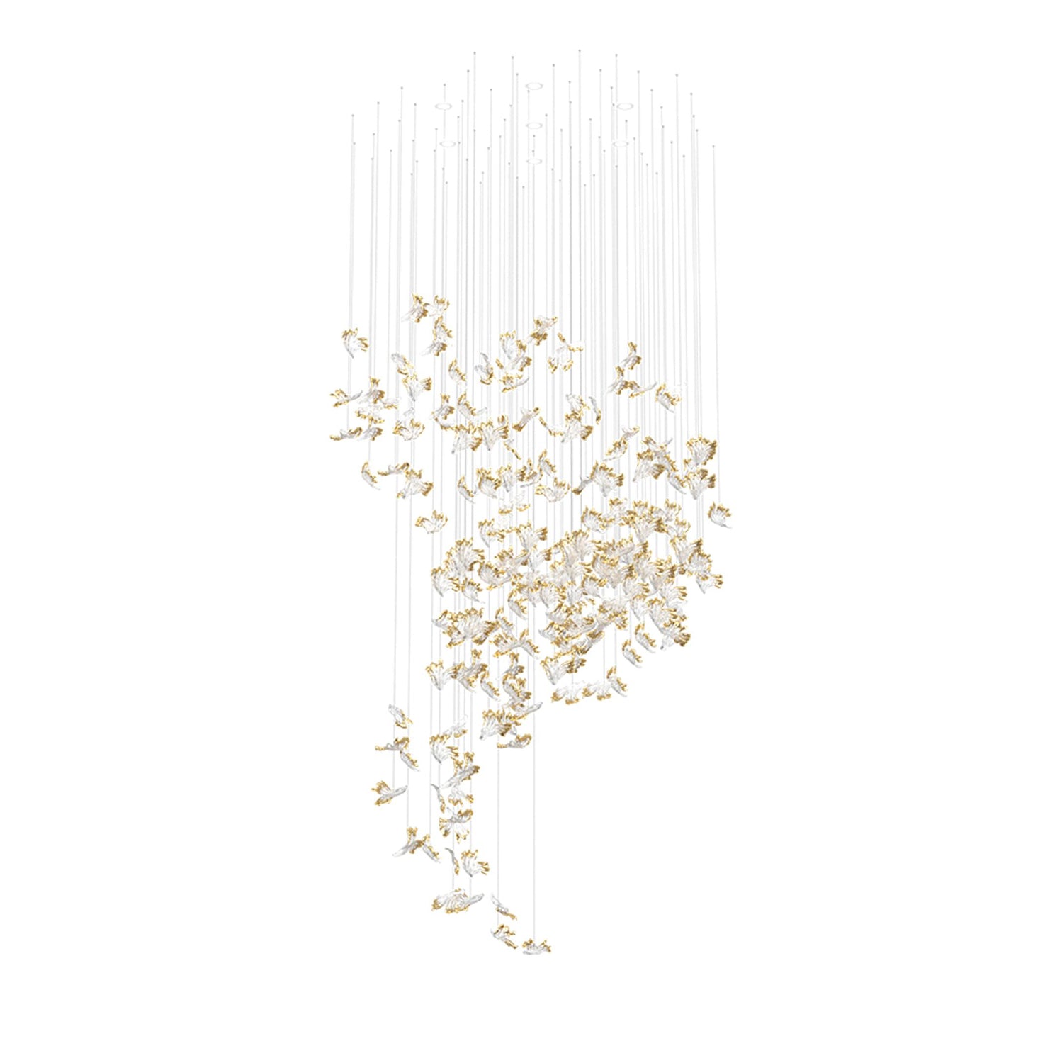 Citalora Crystal Cluster Pendant Light Chandelier