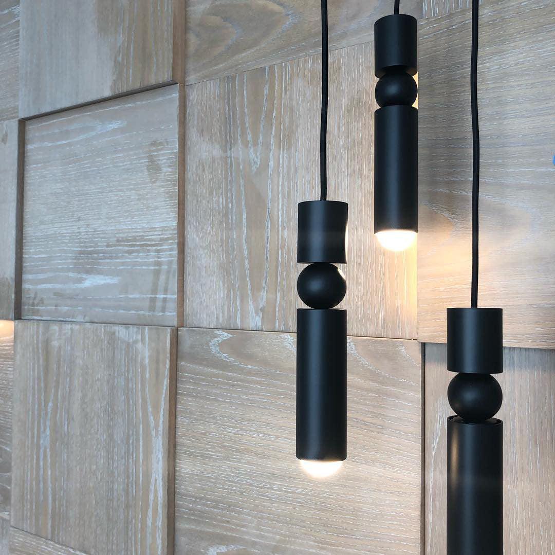 Zandria Geometric Pendant Light - Neutral Decor