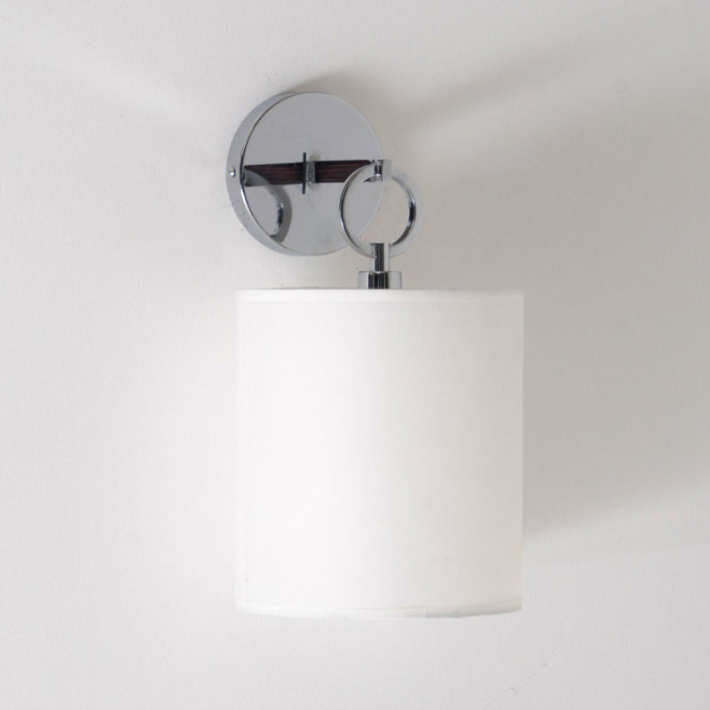 Emile Cylindrical Fabric Shade Wall Lamp Farmhouse