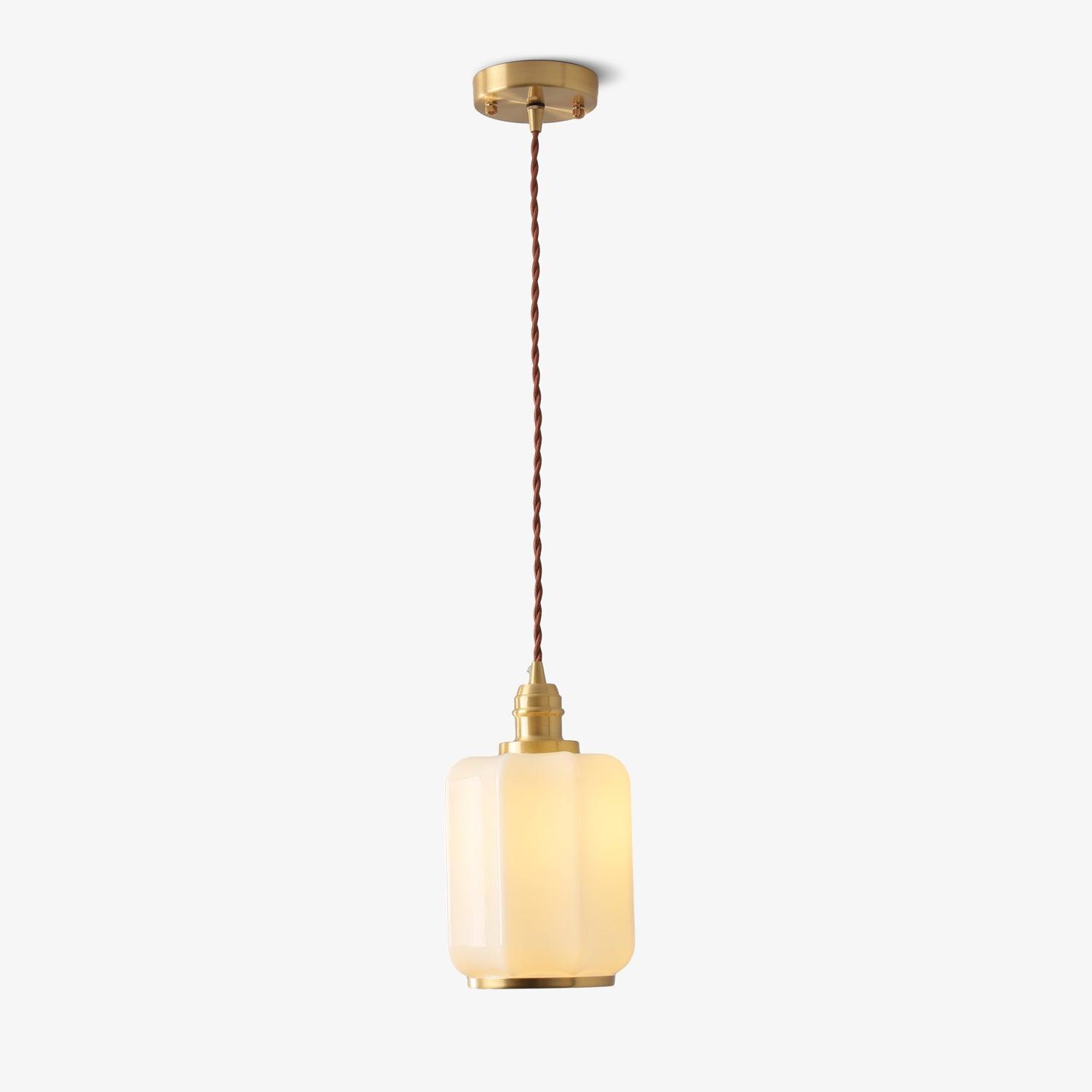 Lume Brass Vintage Pendant Light