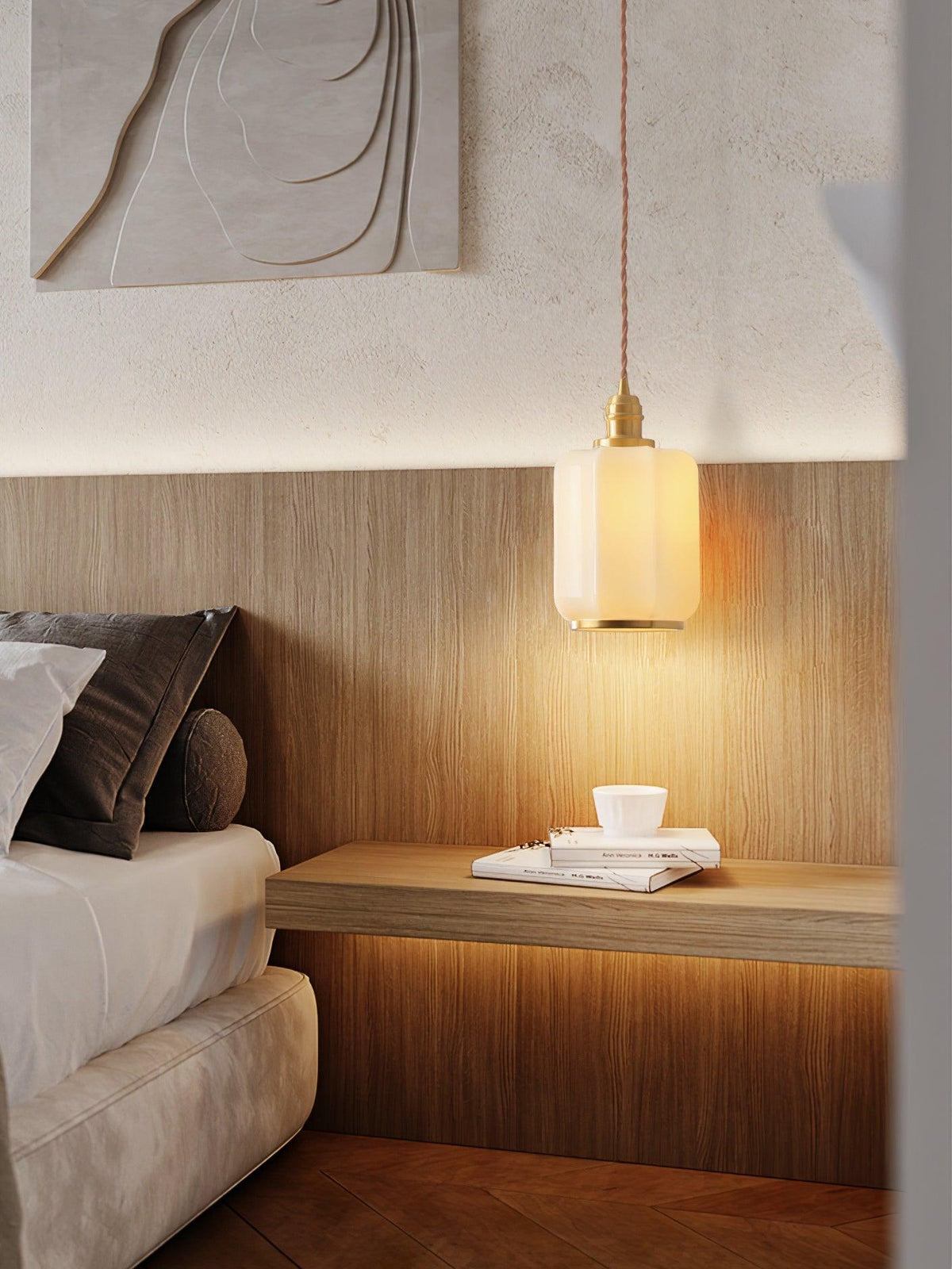 Lume Brass Vintage Pendant Light