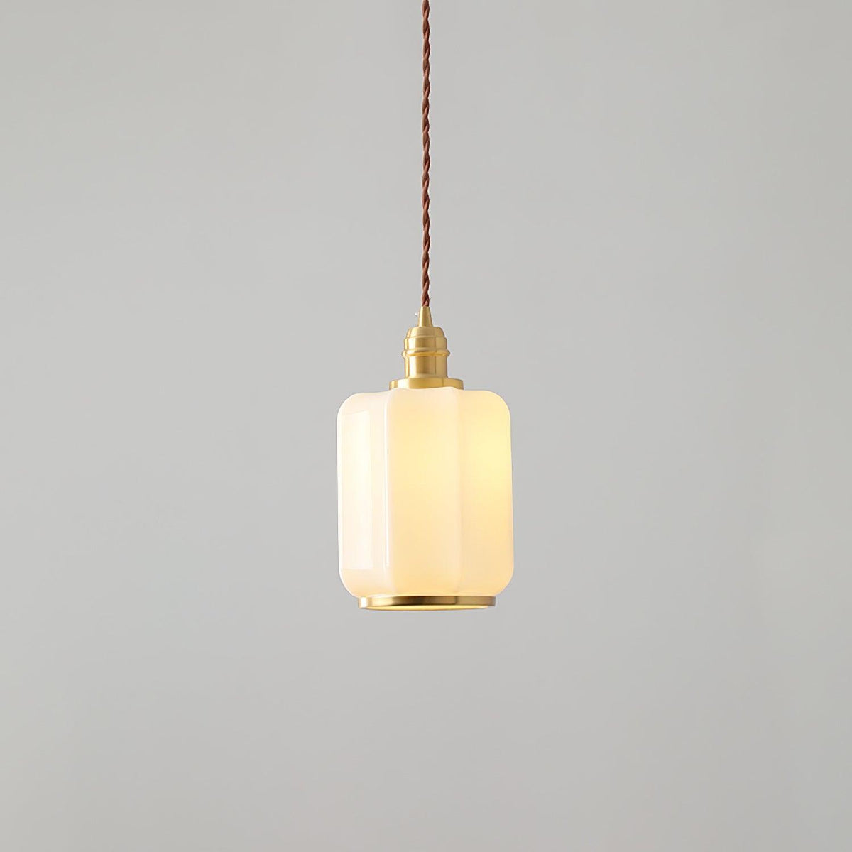 Lume Brass Vintage Pendant Light