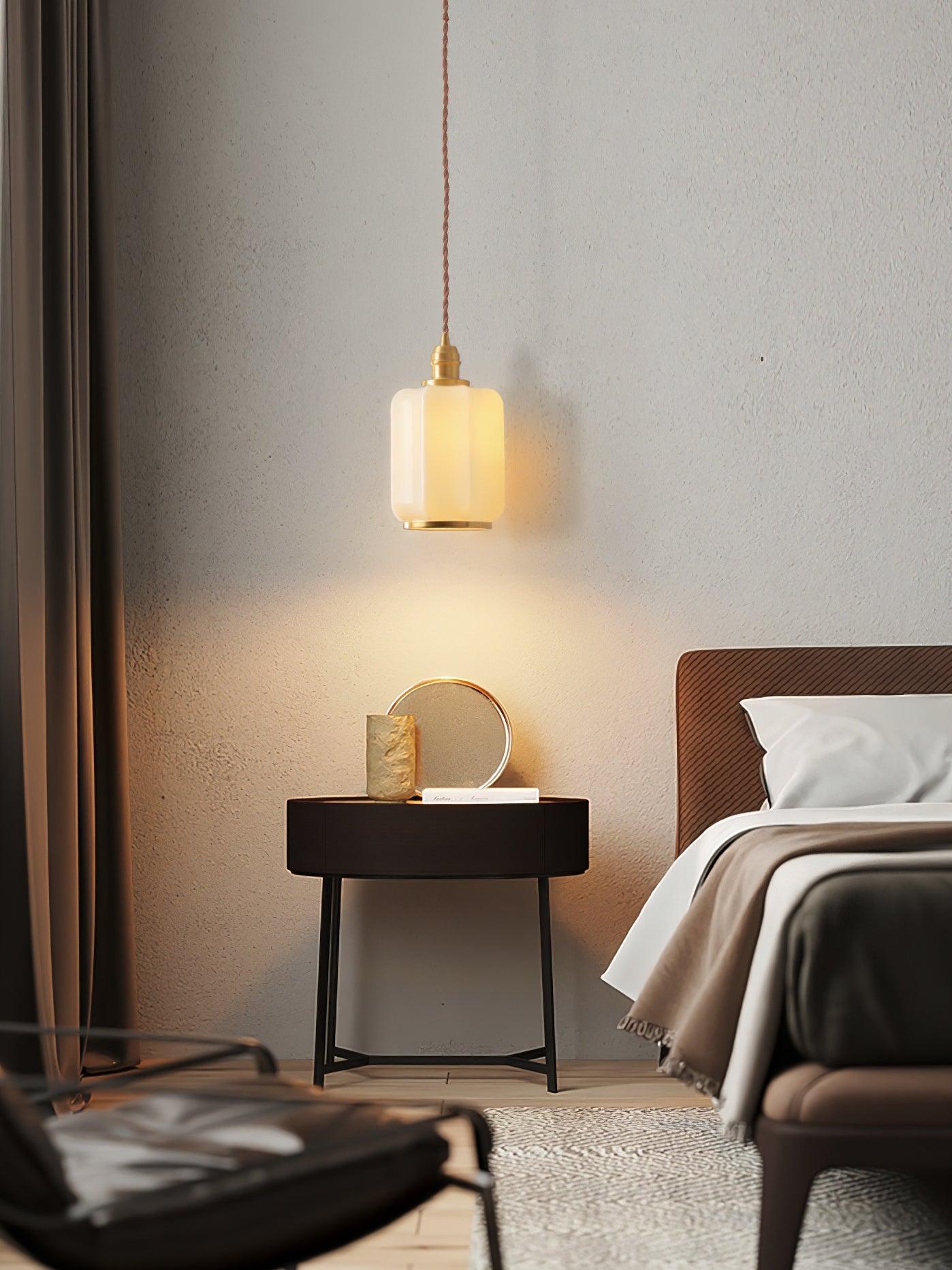 Lume Brass Vintage Pendant Light
