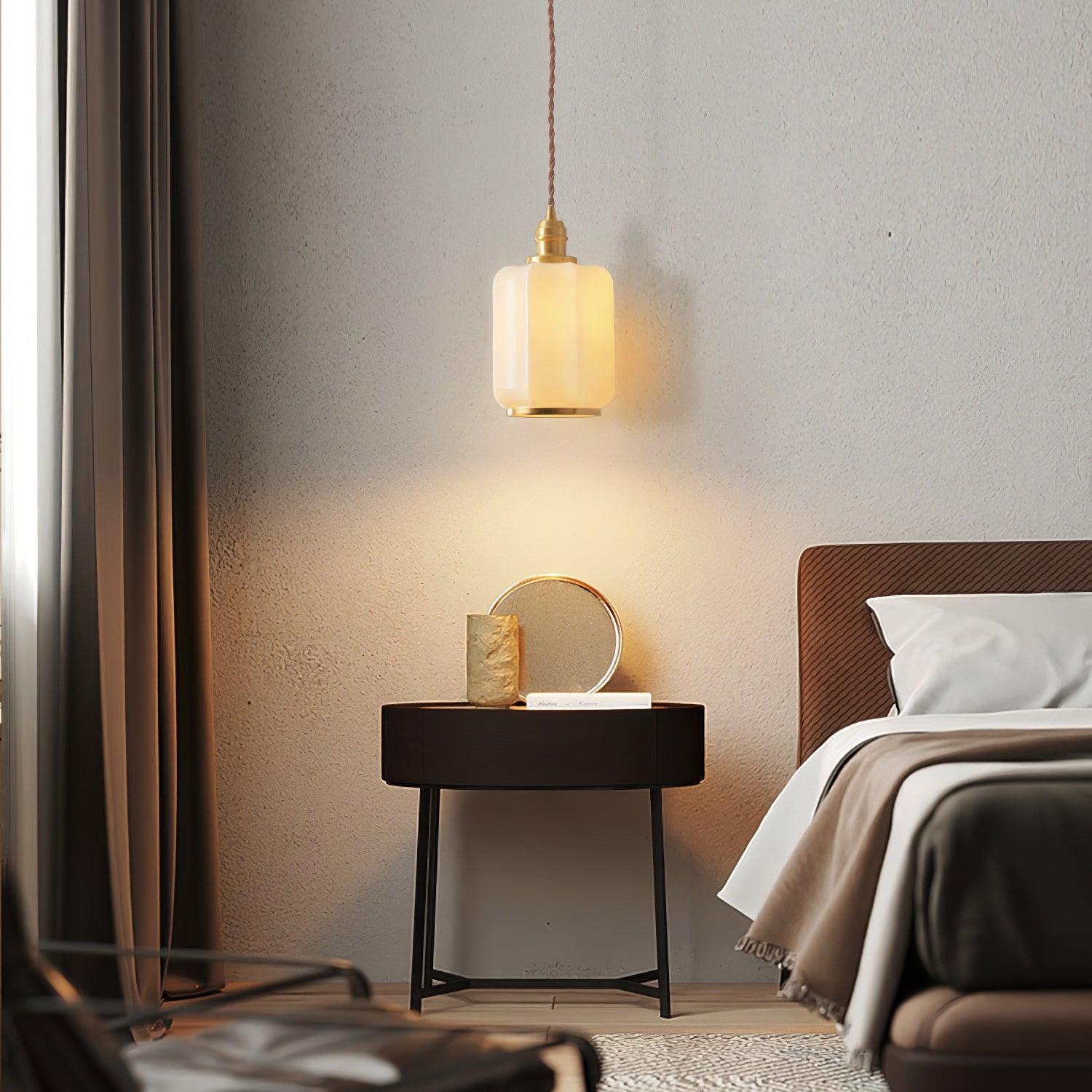 Lume Brass Vintage Pendant Light