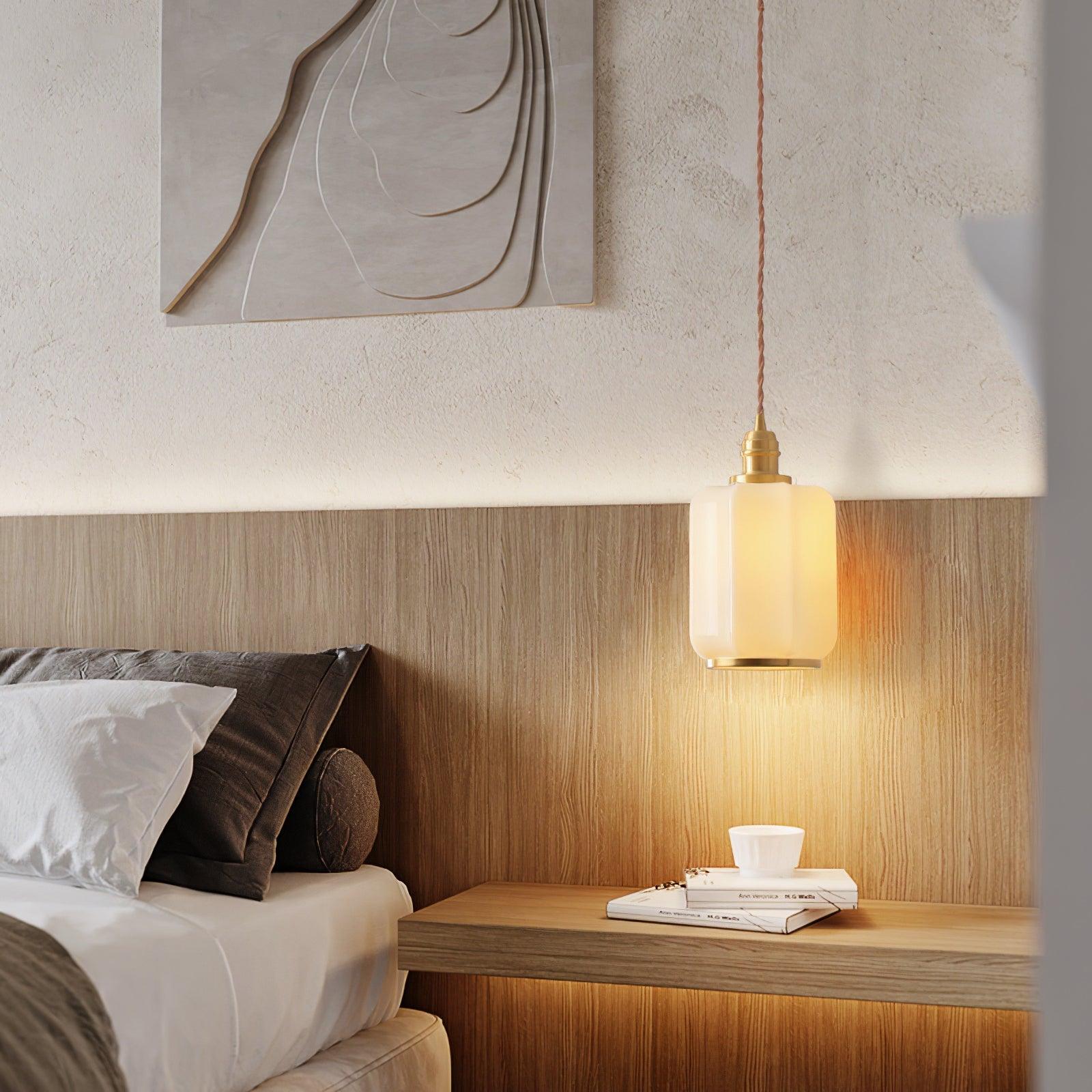 Lume Brass Vintage Pendant Light
