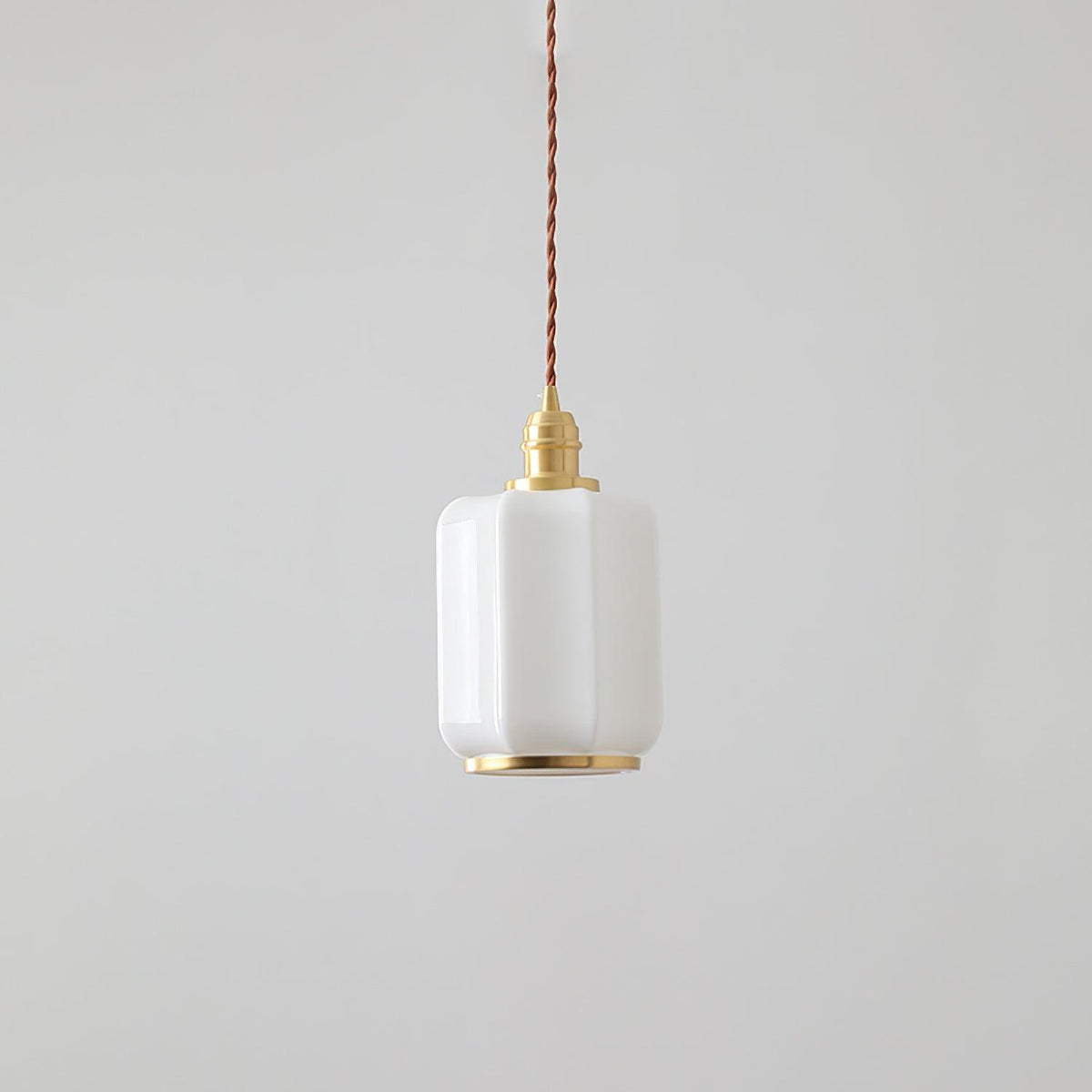 Lume Brass Vintage Pendant Light