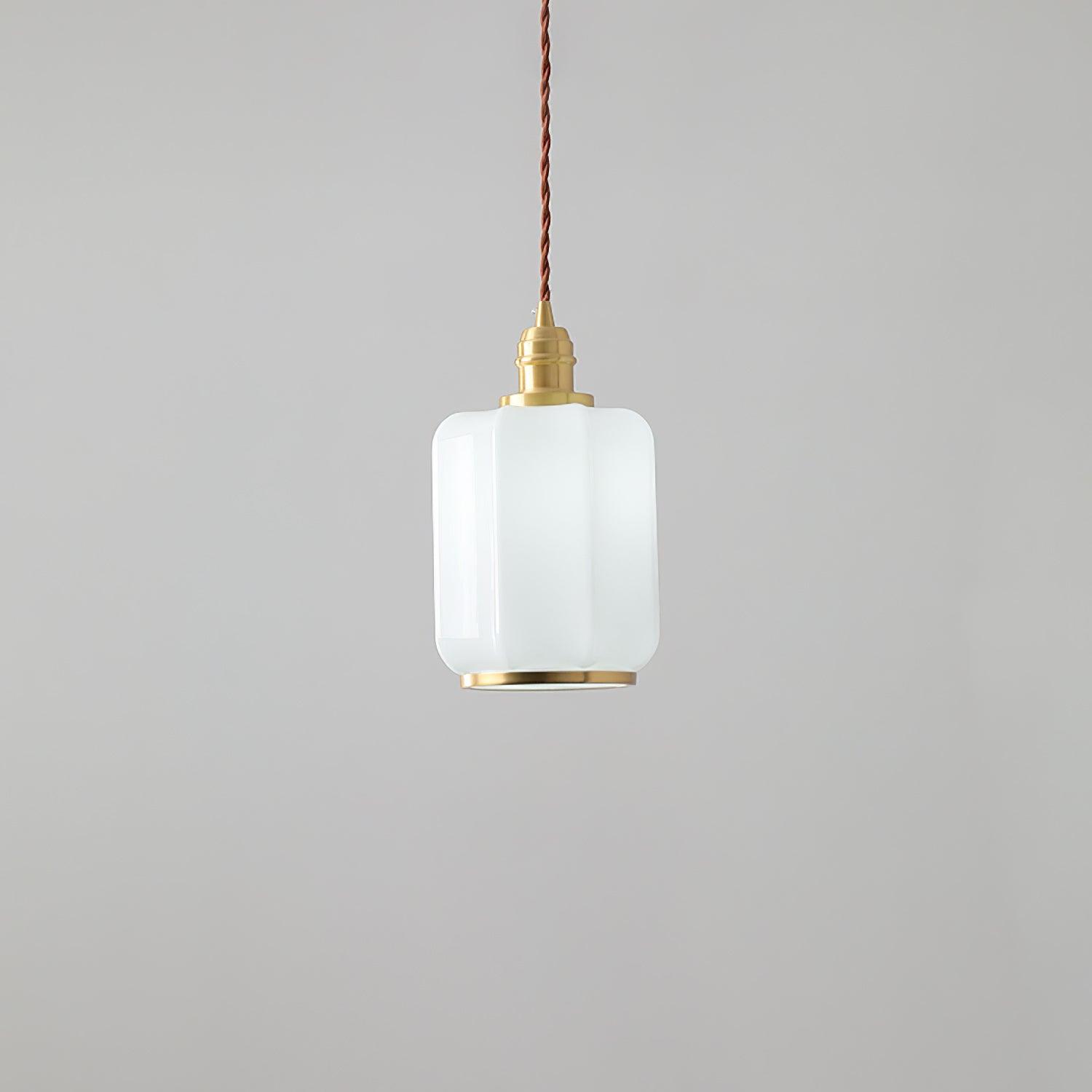 Lume Brass Vintage Pendant Light