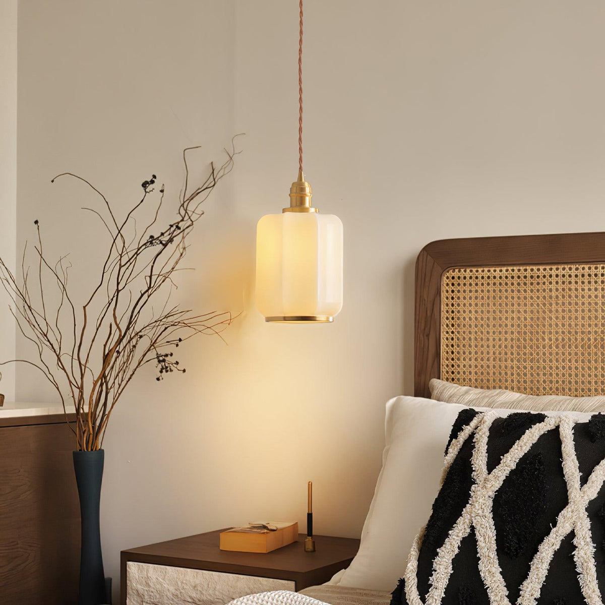 Lume Brass Vintage Pendant Light