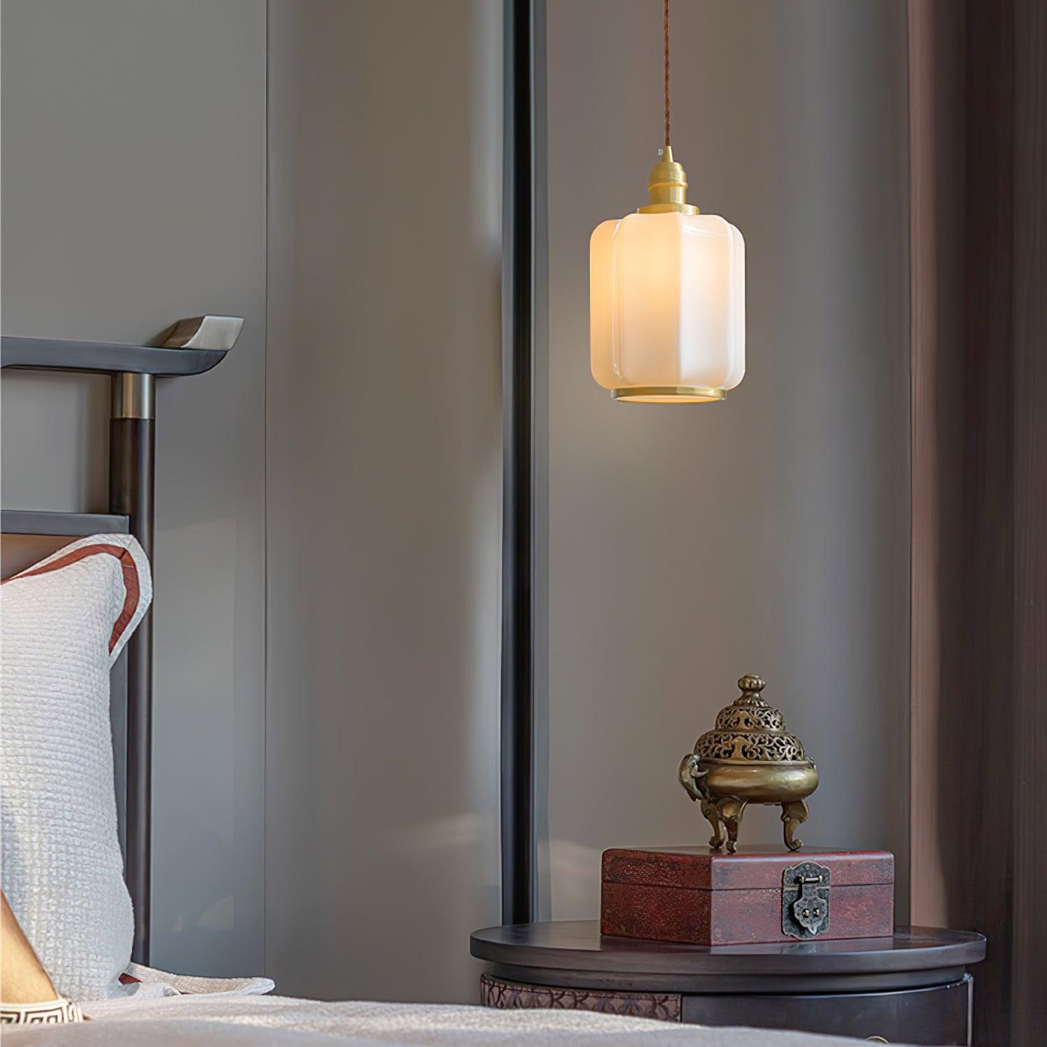 Lume Brass Vintage Pendant Light