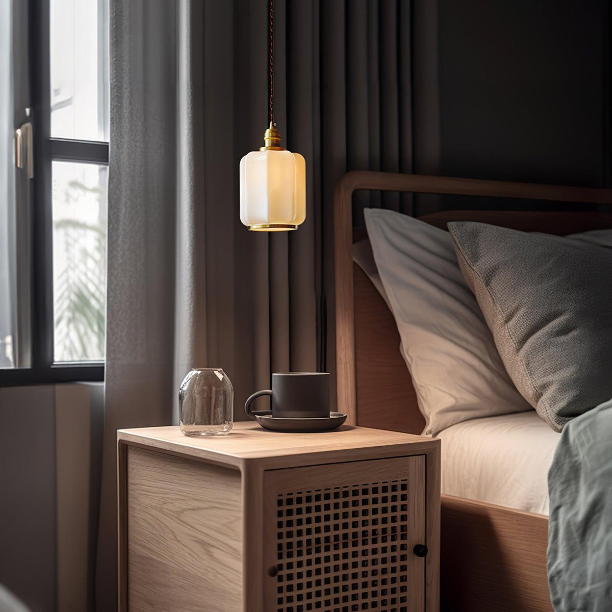 Lume Brass Vintage Pendant Light