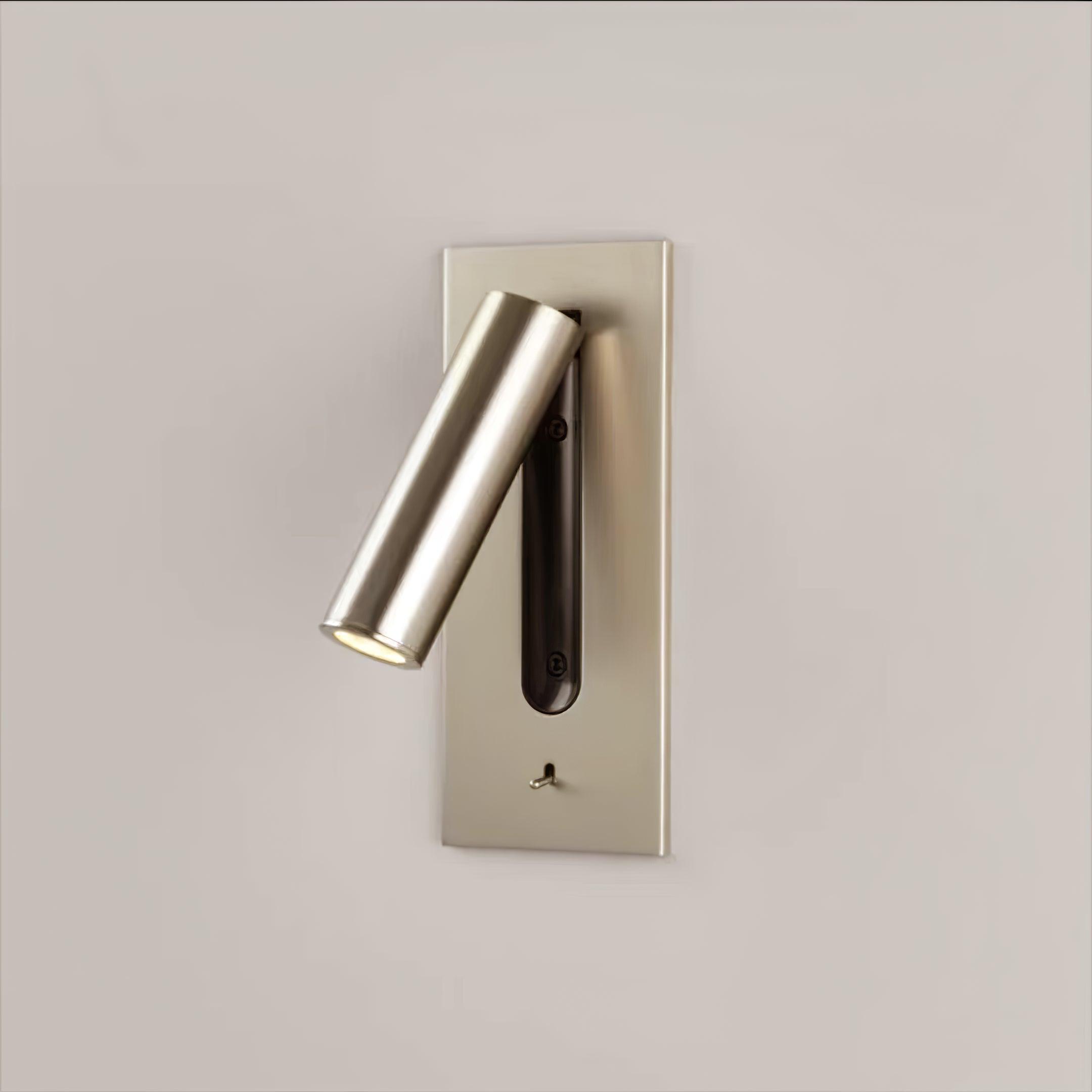 Sothis Modern Minimalist Bedside USB Black Wall Light