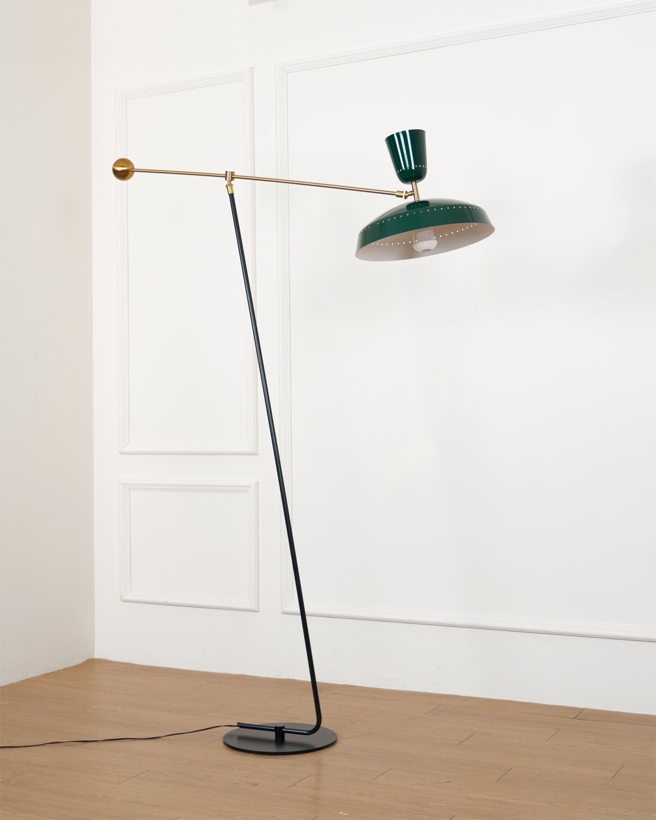 Celeste Minimalism Brass Floor Lamp