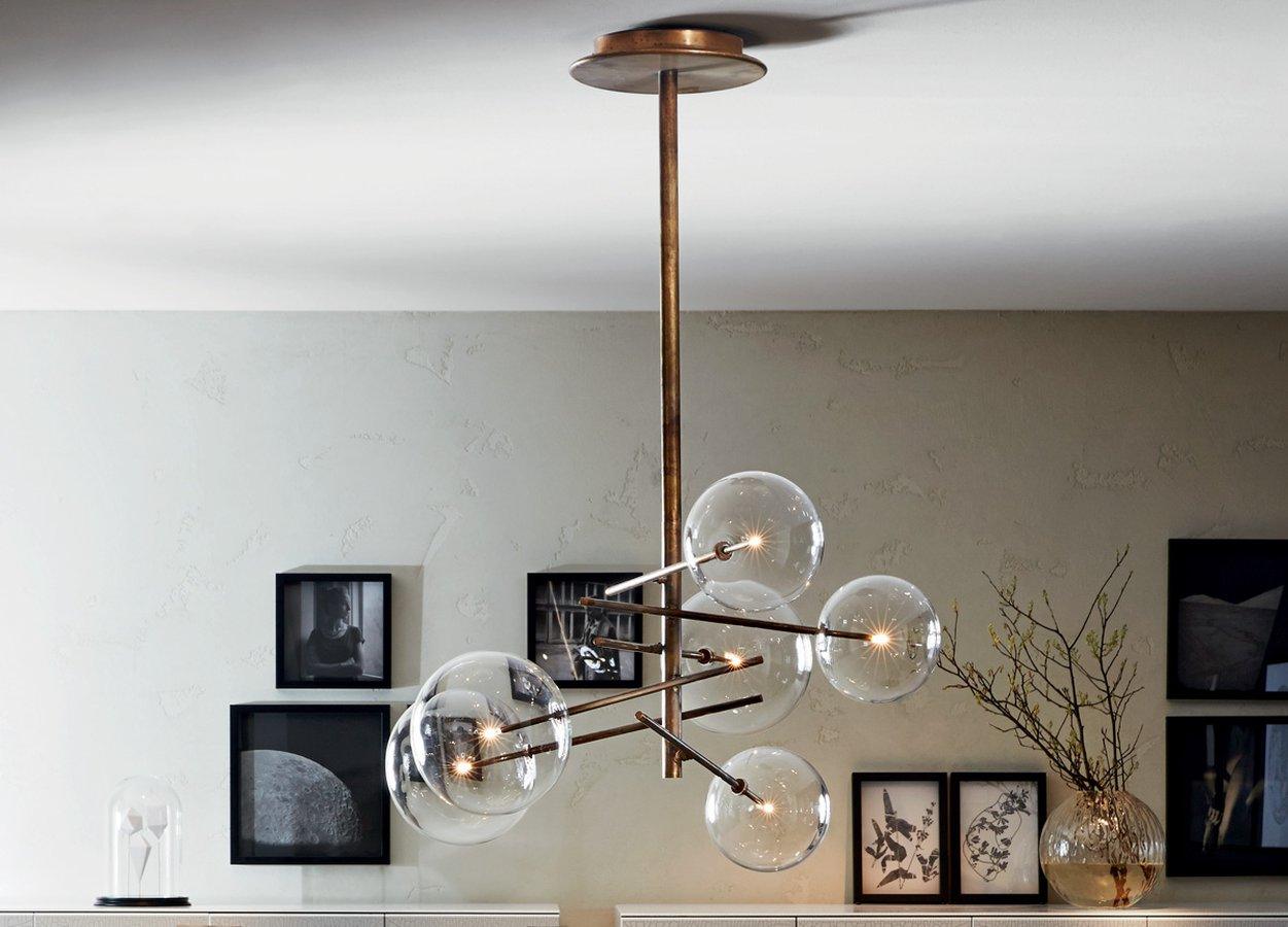 Aveno Chandelier LED Clear Crystal