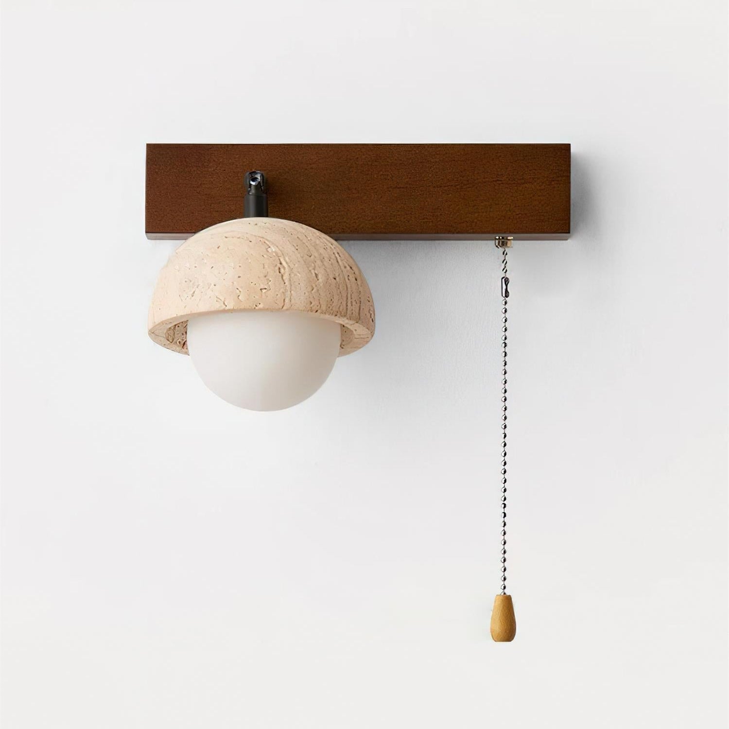 Gevon Travertine Wall Lamp - Neutral Decor