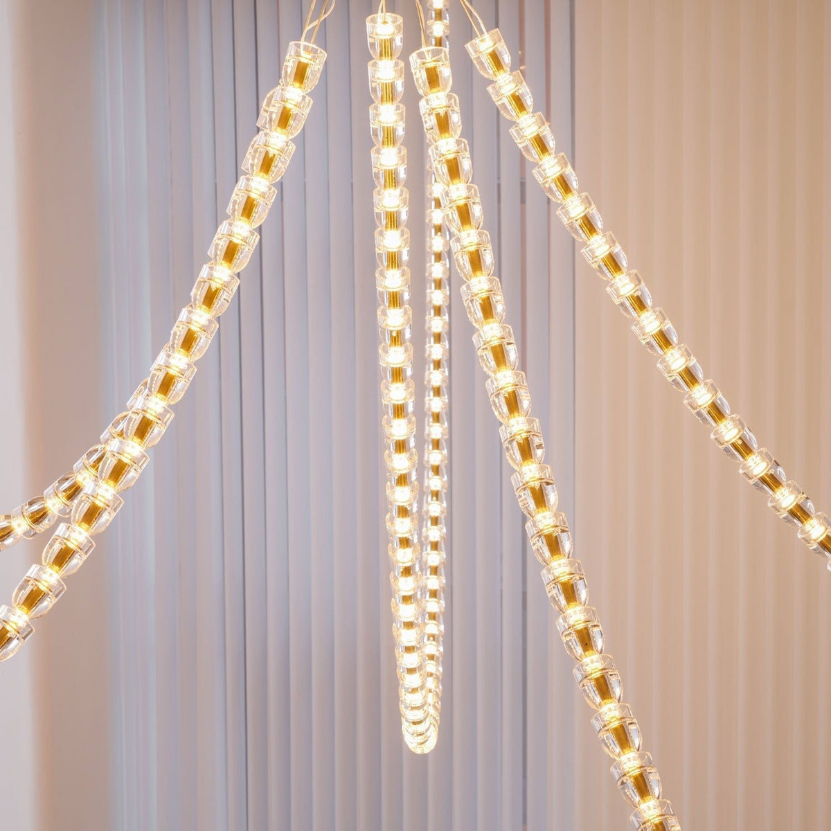 Nexus Gold Crystal Chandelier