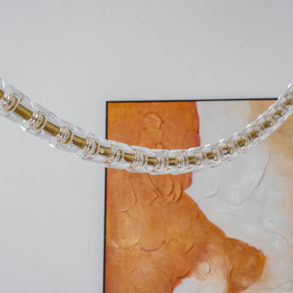 Nexus Gold Crystal Chandelier