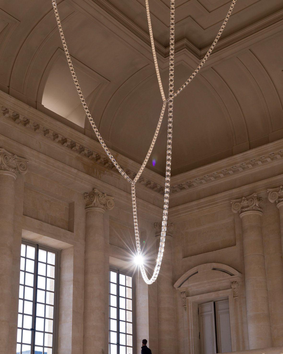 Nexus Chrome Crystal Chandelier