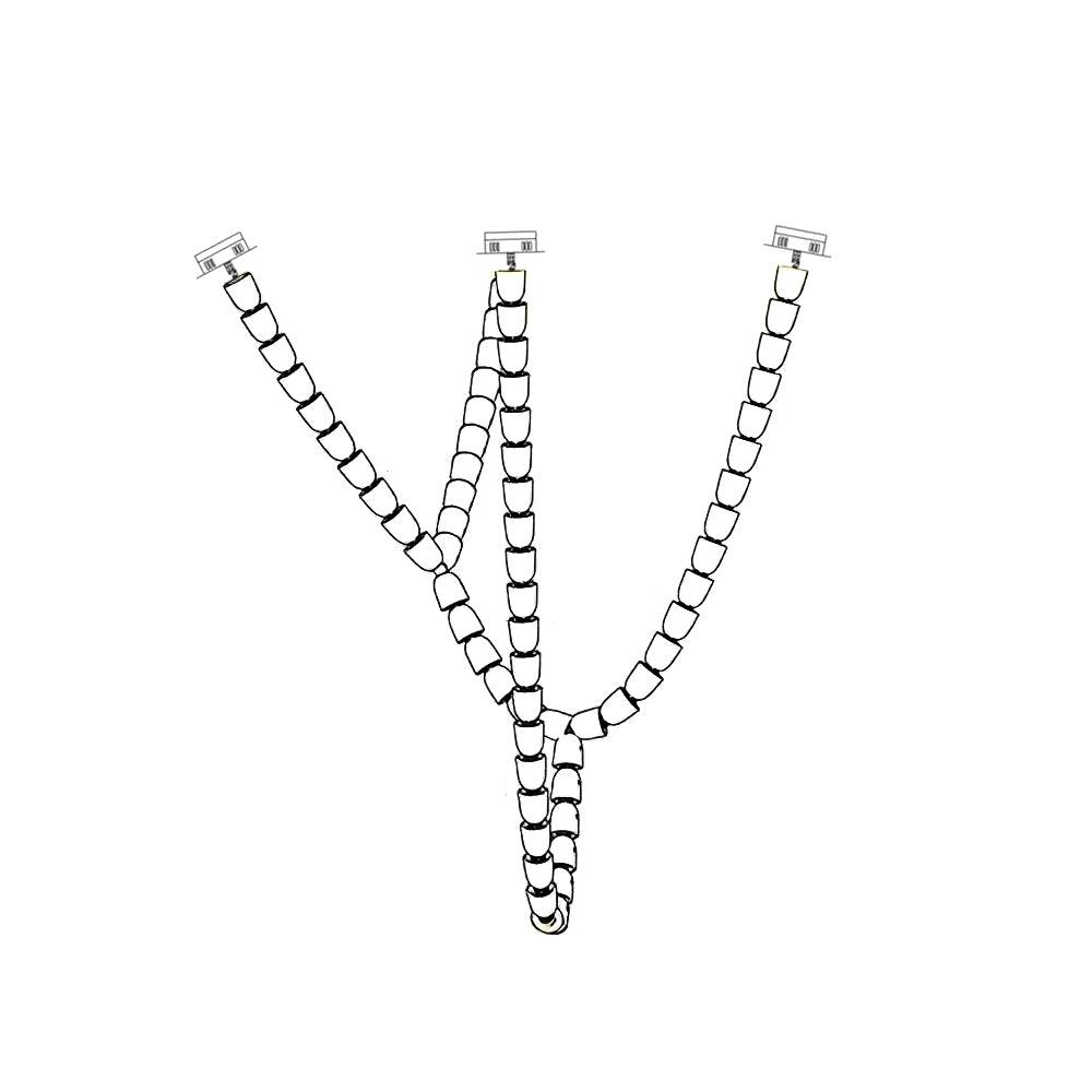 Nexus Chrome Crystal Chandelier