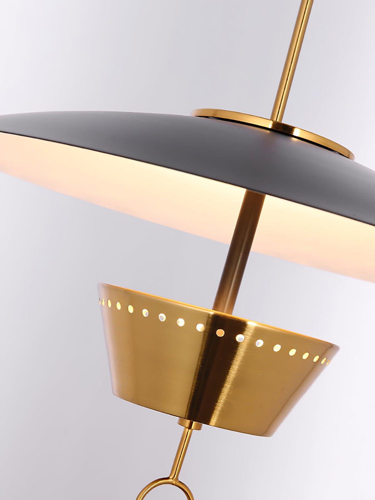 Oriuissa Chandelier Retro Brass