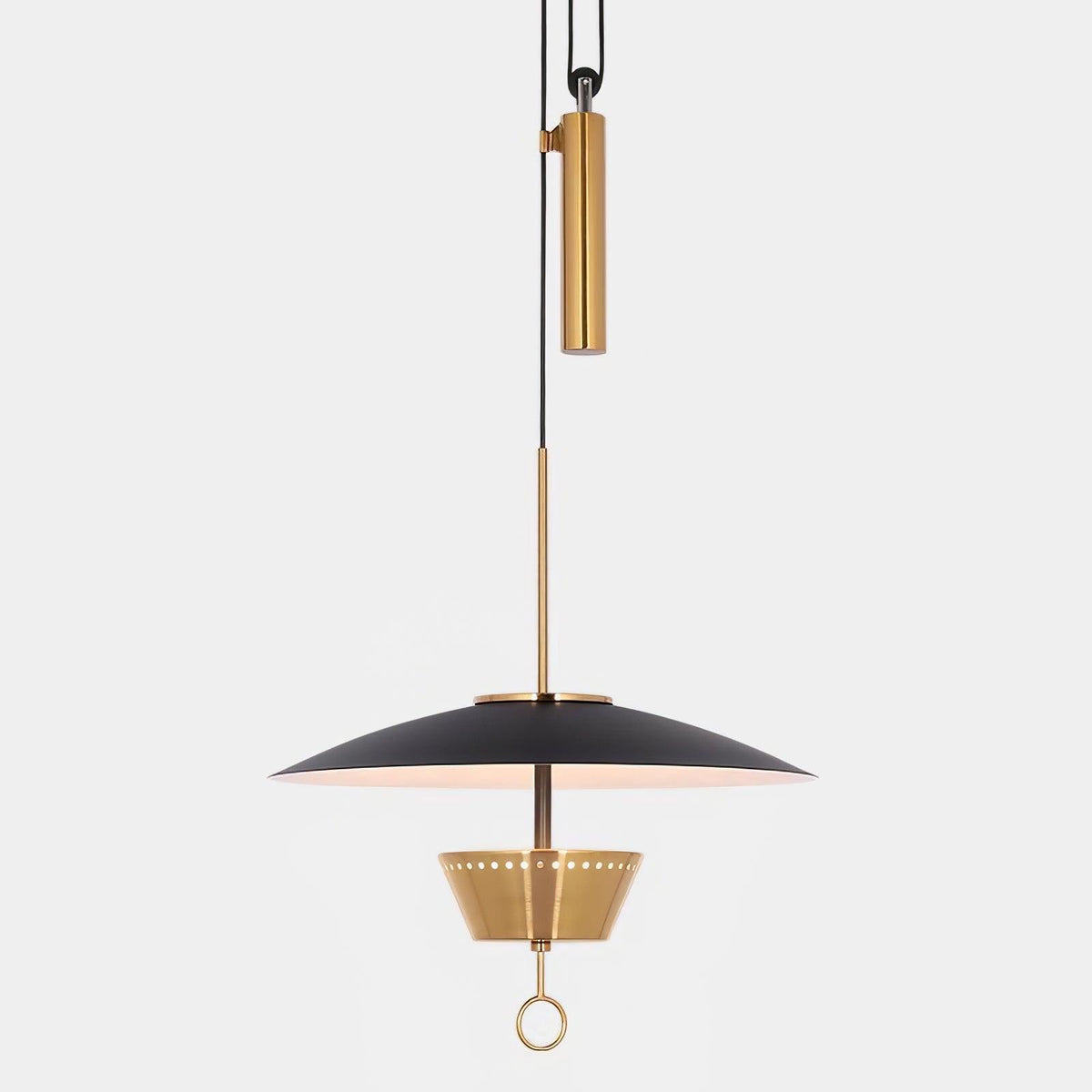 Oriuissa Chandelier Retro Brass