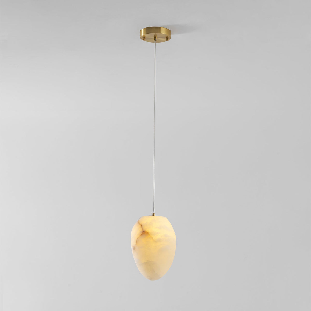 Nivisaya Pebbles Alabaster Pendant Lamp