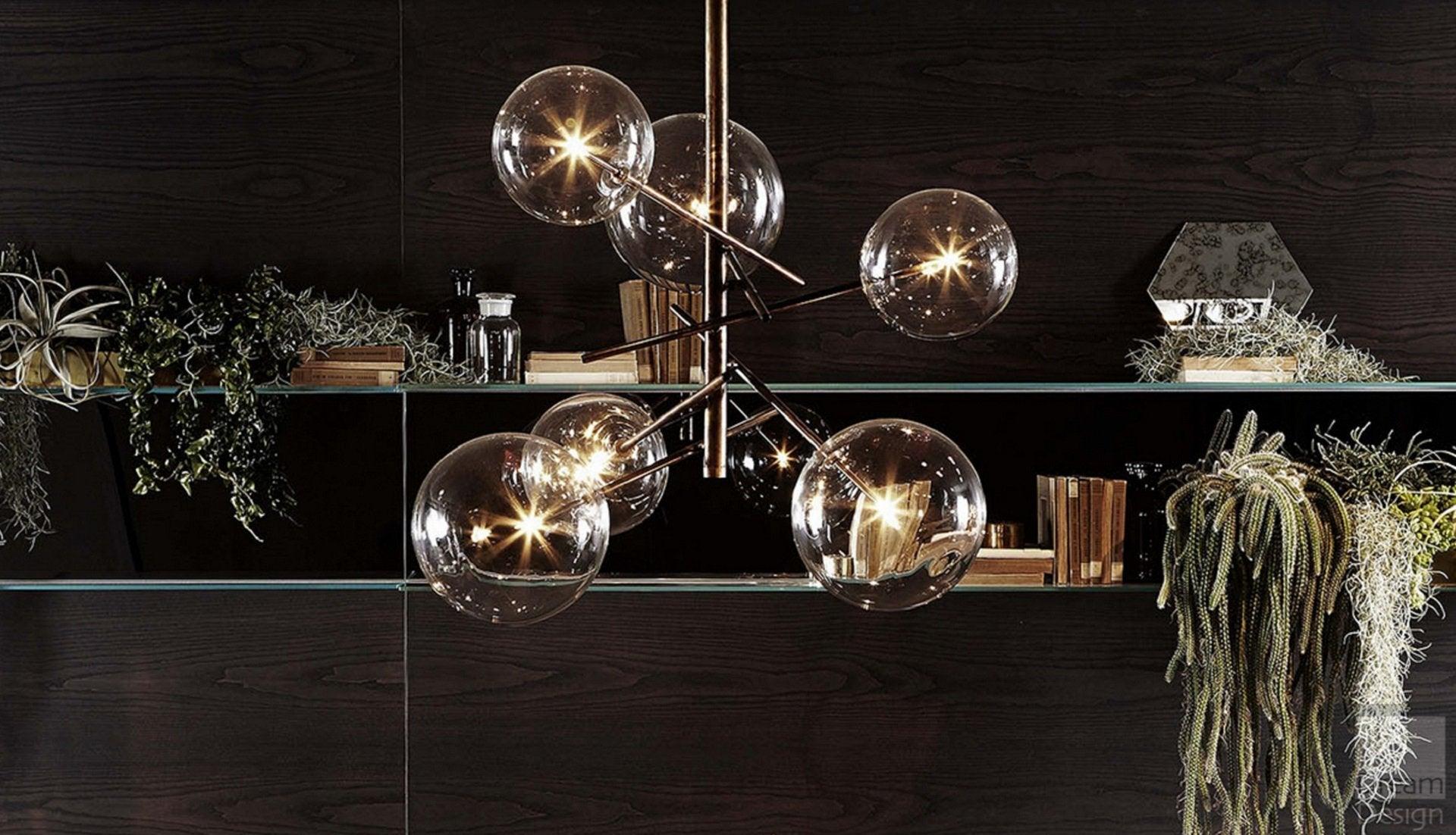Aveno Chandelier LED Clear Crystal
