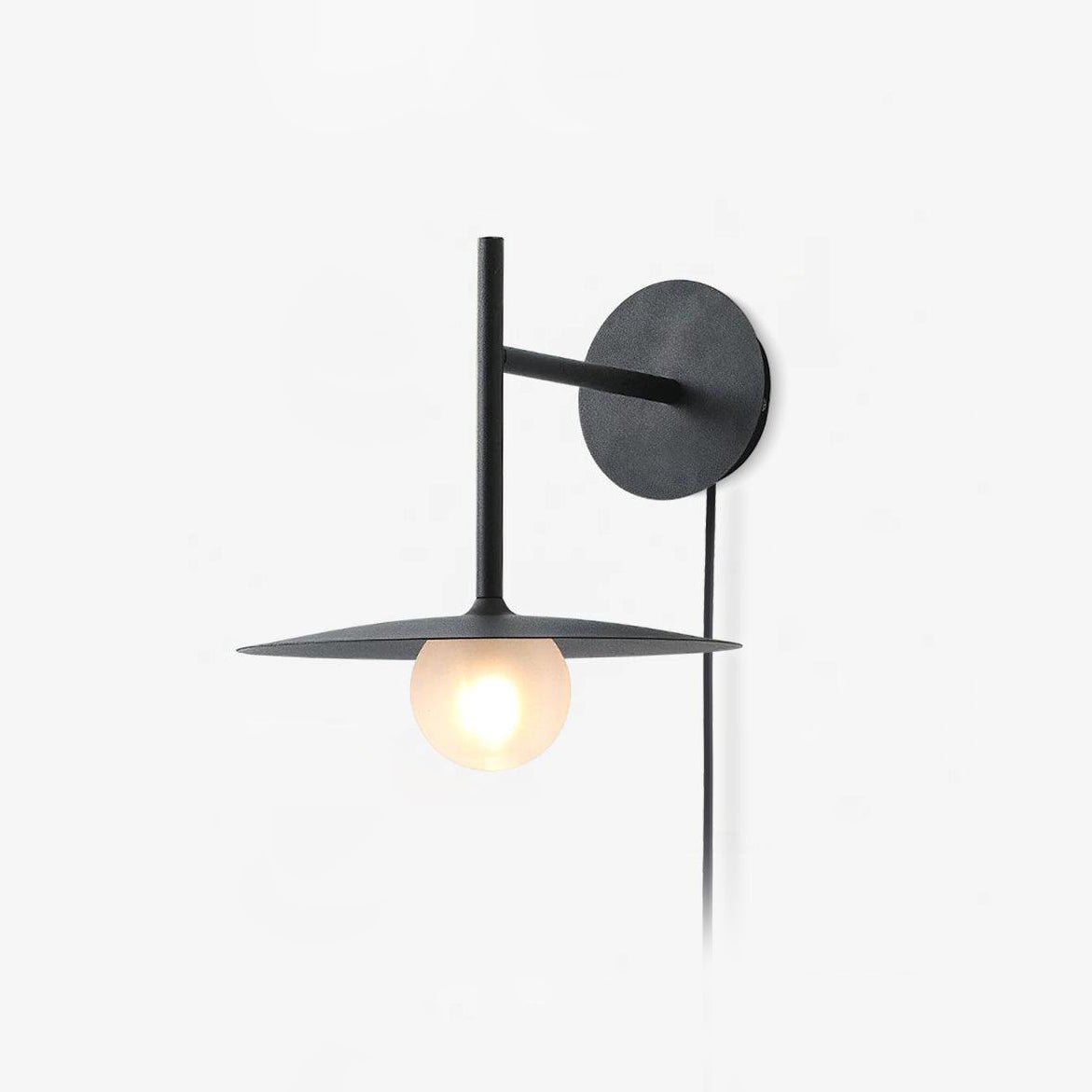 Orsilus Vintage Industrial Plug-In Wall Lamp