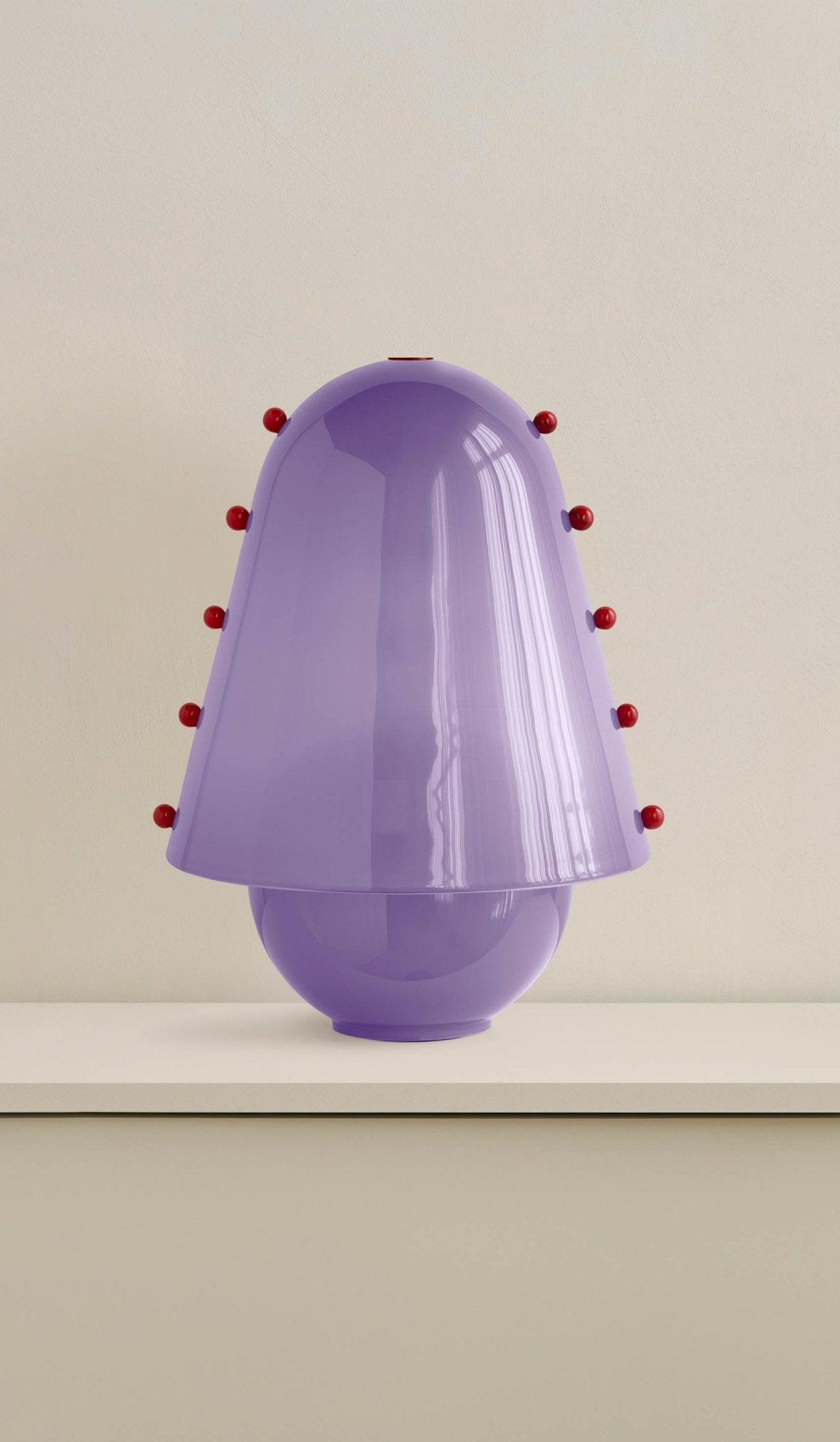Enzo Contemporary Glass Table Lamp