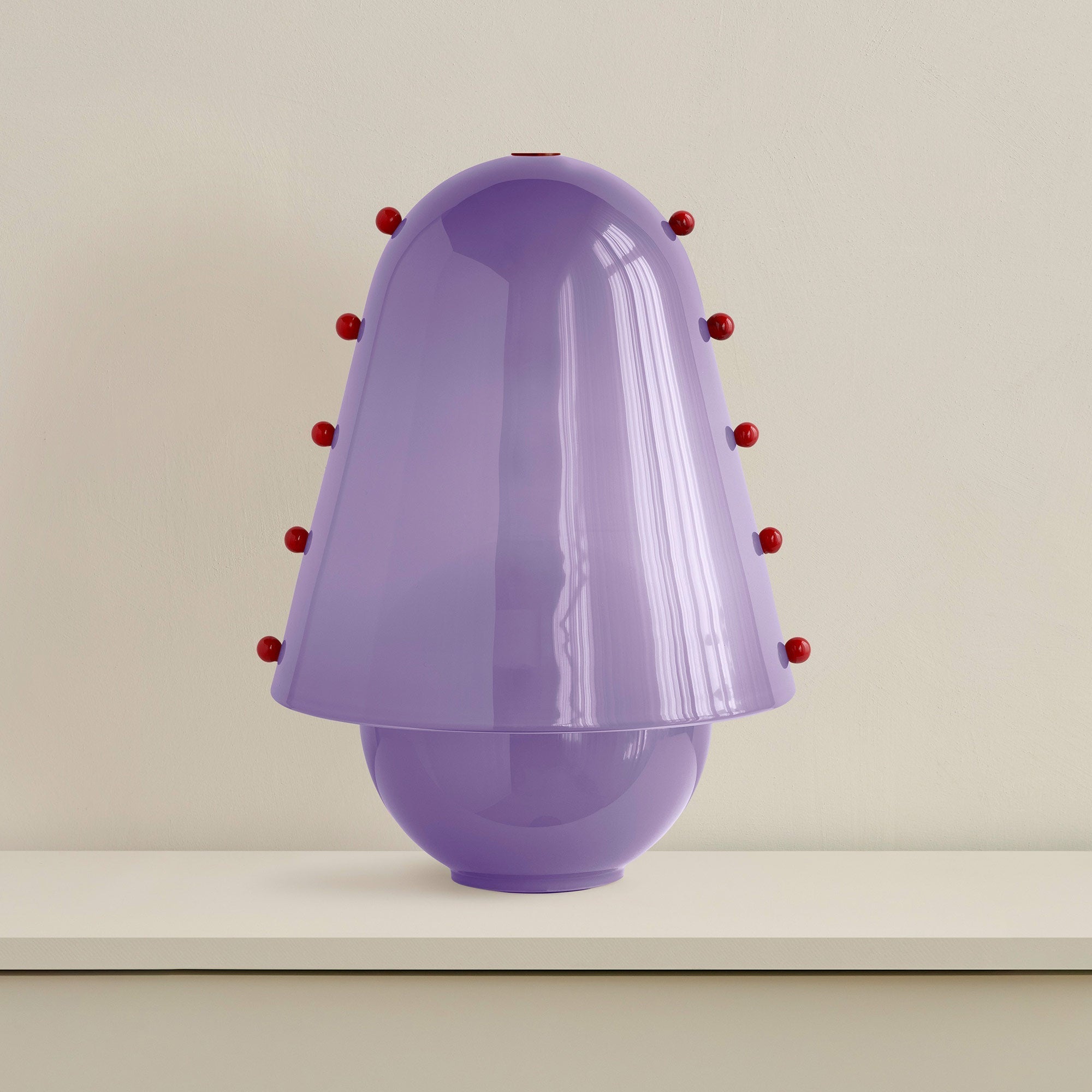 Enzo Contemporary Glass Table Lamp