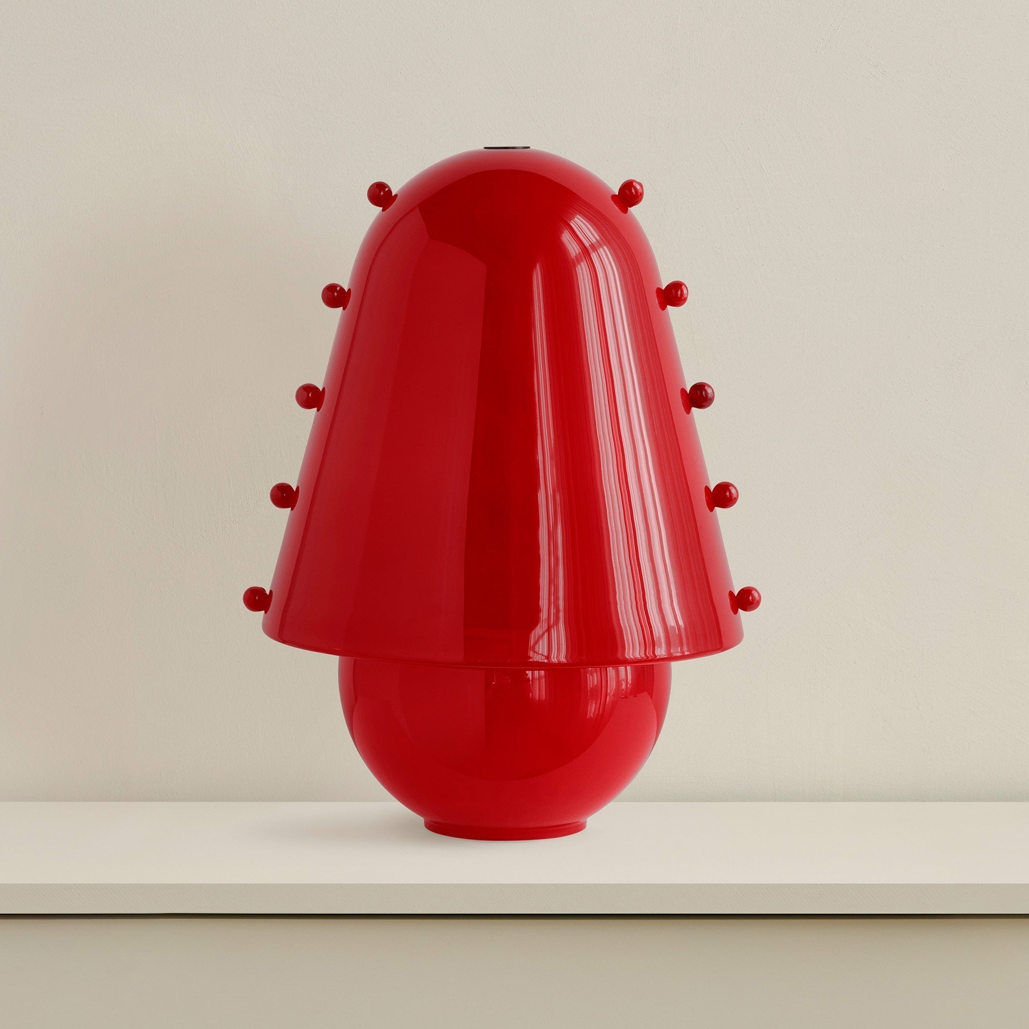 Enzo Contemporary Glass Table Lamp
