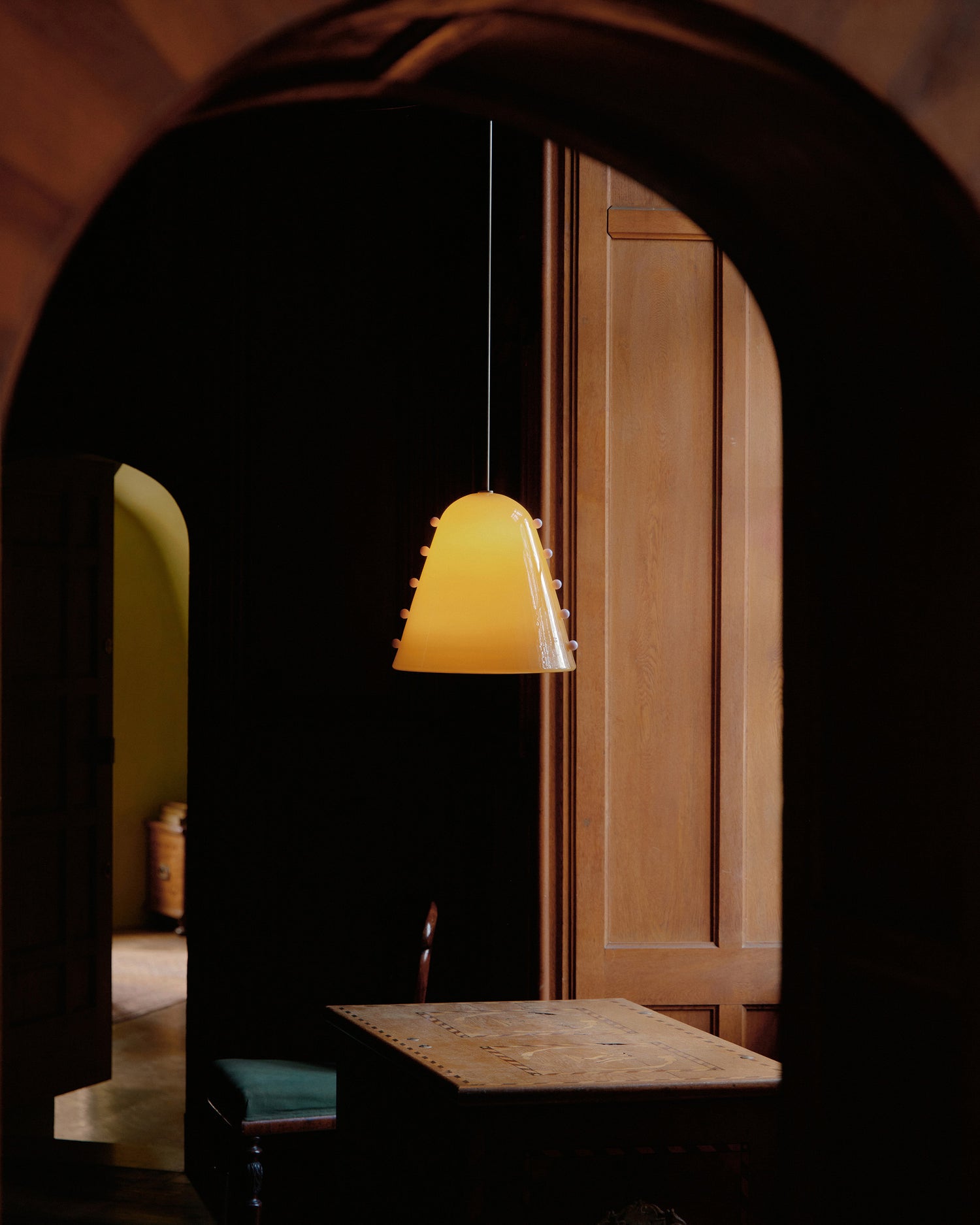 Lola Contemporary Glass Pendant Lamp