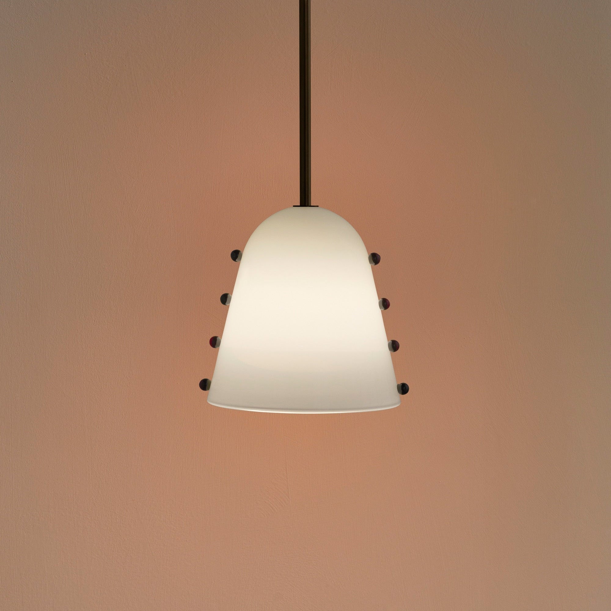 Lola Contemporary Glass Pendant Lamp